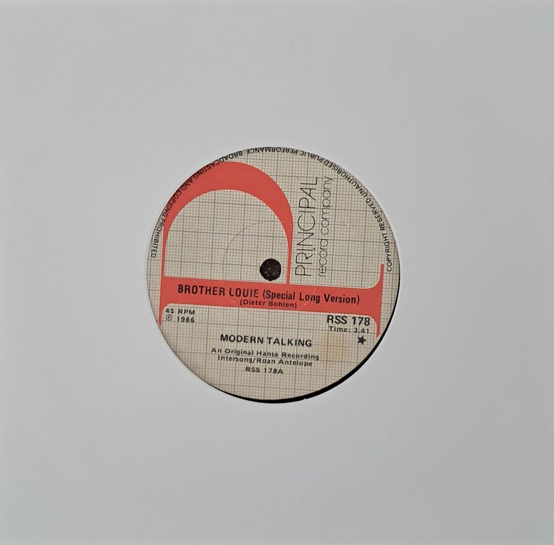 Modern Talking – Brother Louie (7"Single - 1986)