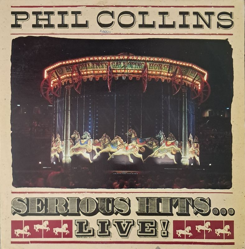Phil Collins – Serious Hits... Live! (2XLP - 1990 - Gatefold)
