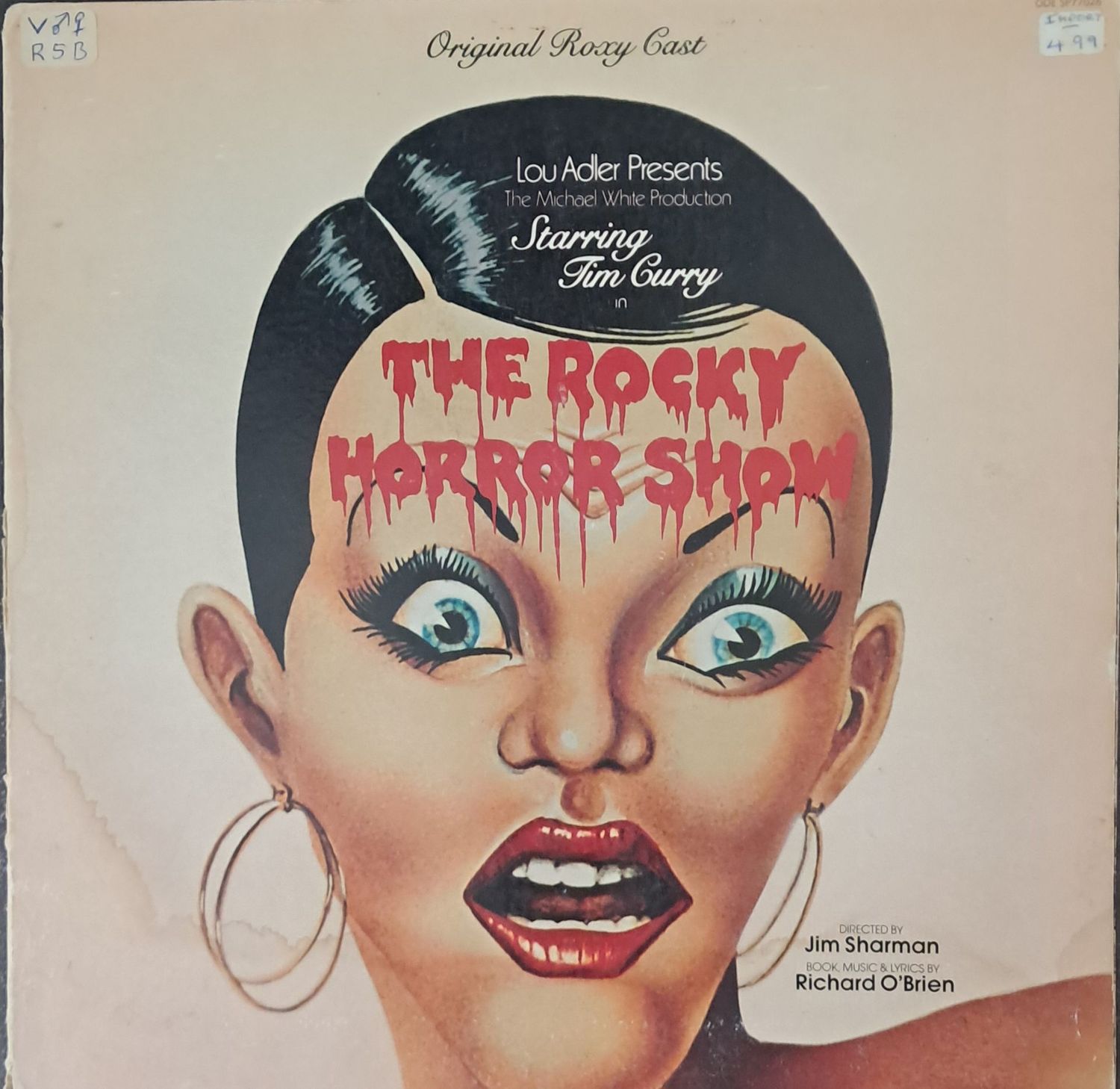 Various – The Rocky Horror Show (Starring Tim Curry And The Original Roxy Cast) (US Pressing - 1974 - Gatefold) Various – The Rocky Horror Show (Starring Tim Curry And The Original Roxy Cast) (US Pressing - 1974 - Gatefold)
