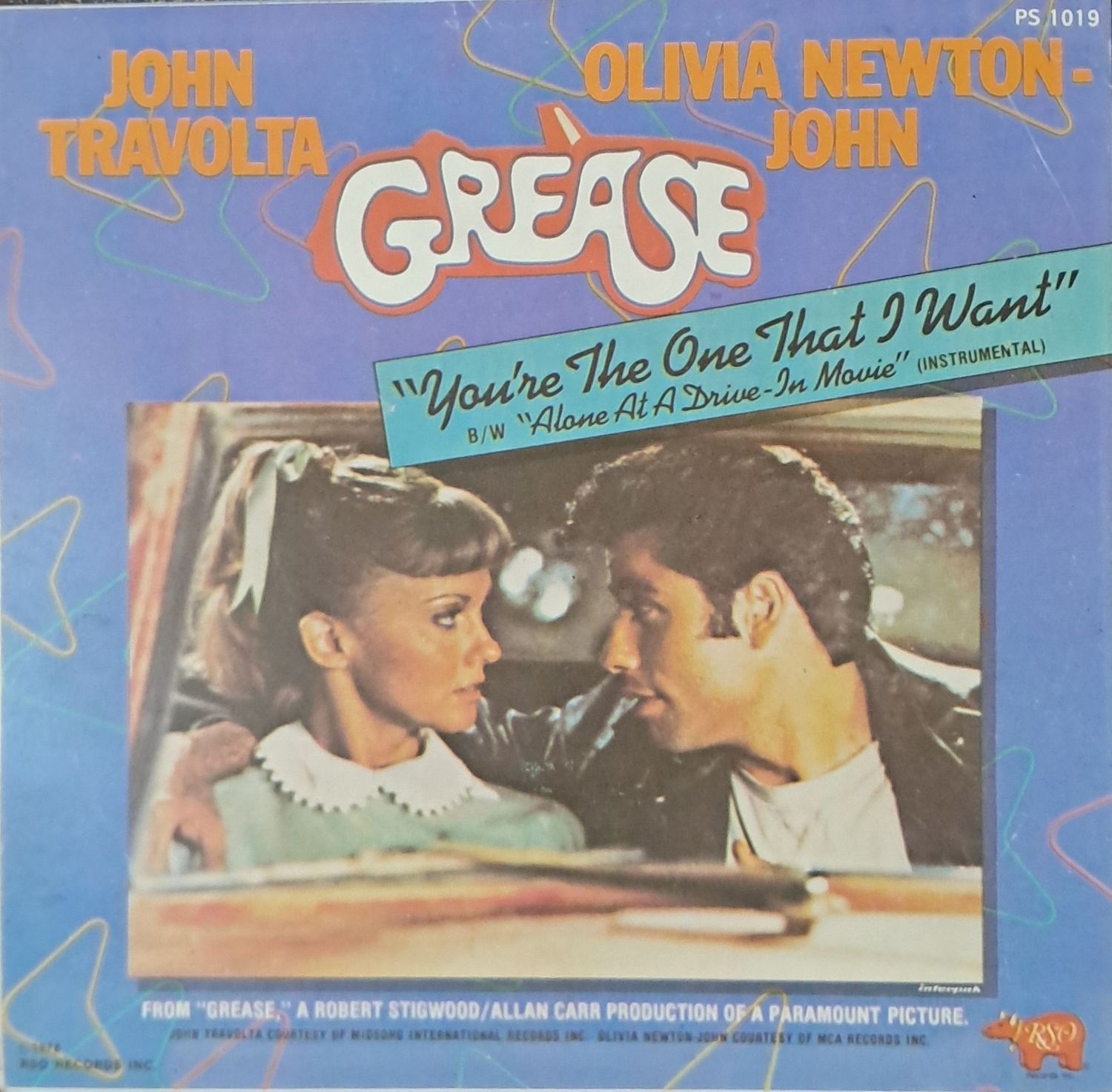 John Travolta And Olivia Newton-John – You're The One That I Want (7 John Travolta And Olivia Newton-John – You're The One That I Want (7"Single - 1978)
