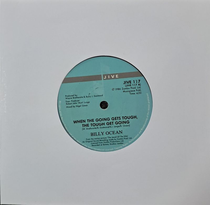 Billy Ocean – When The Going Gets Tough, The Tough Get Going (7"Single - 1986)