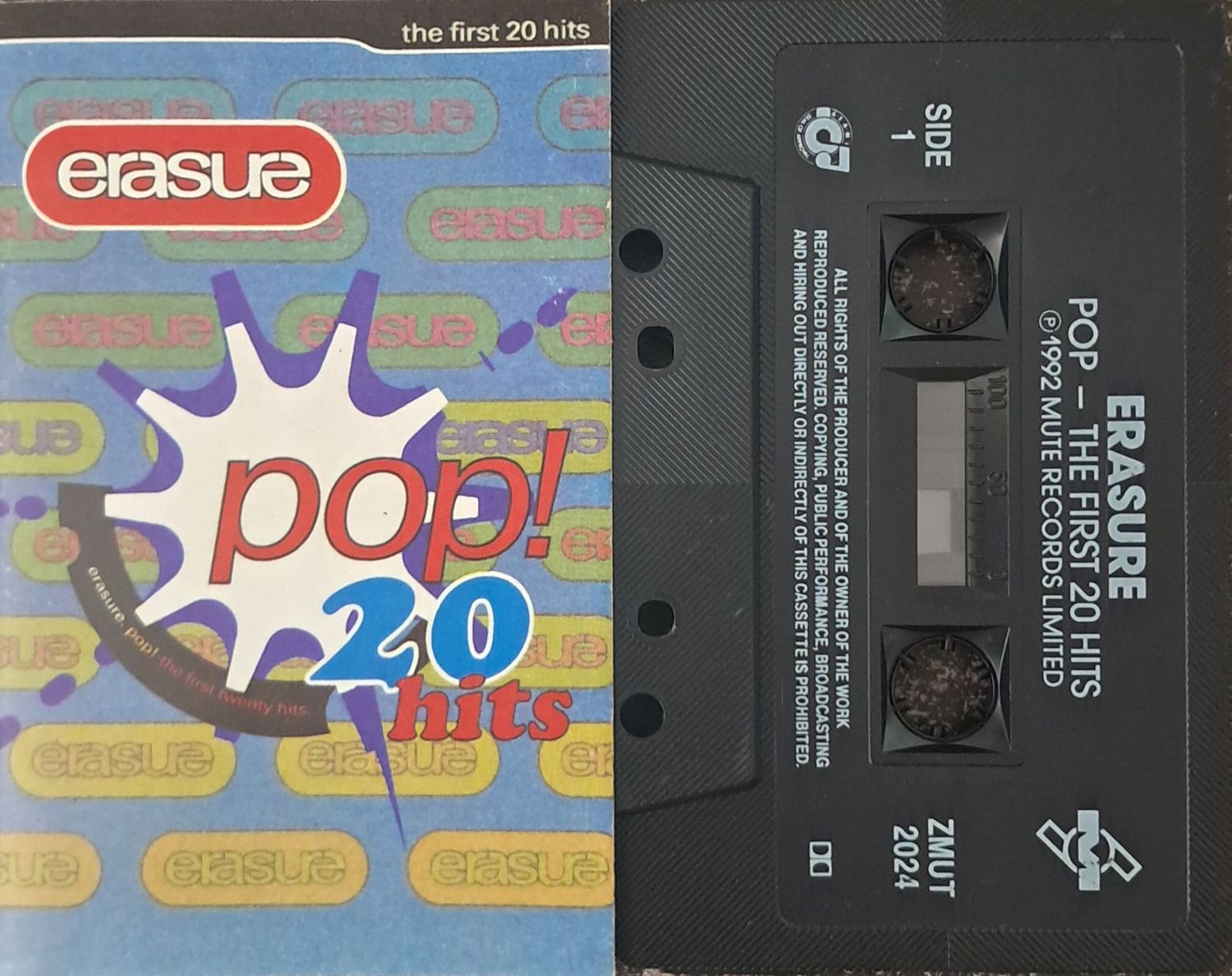 Erasure – Pop! - The First 20 Hits (Black Case - 1992)