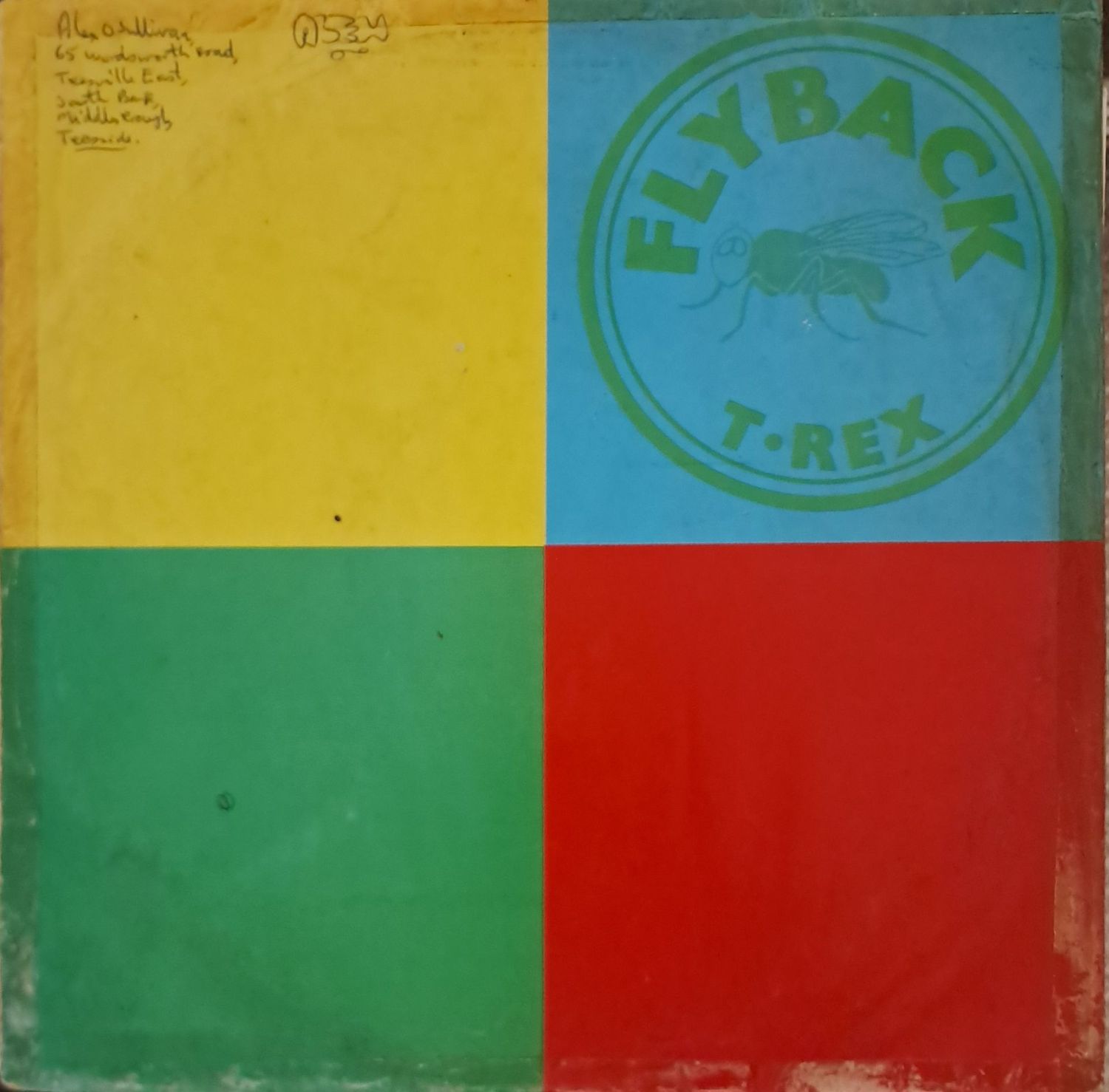 T. Rex – Flyback 2 - The Best Of T. Rex (UK Pressing - Stereo - 1971) T. Rex – Flyback 2 - The Best Of T. Rex (UK Pressing - Stereo - 1971)