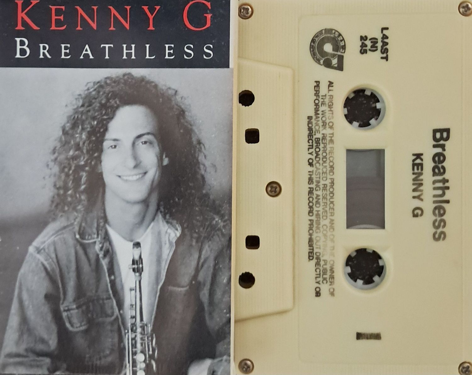 Kenny G – Breathless (USA Pressing - 1992)