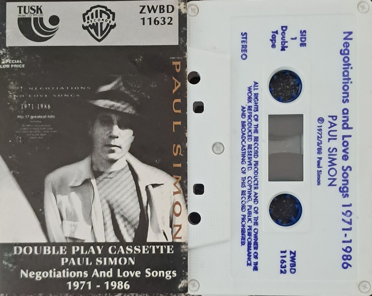 Paul Simon – Negotiations And Love Songs (1971-1986) (1988)
