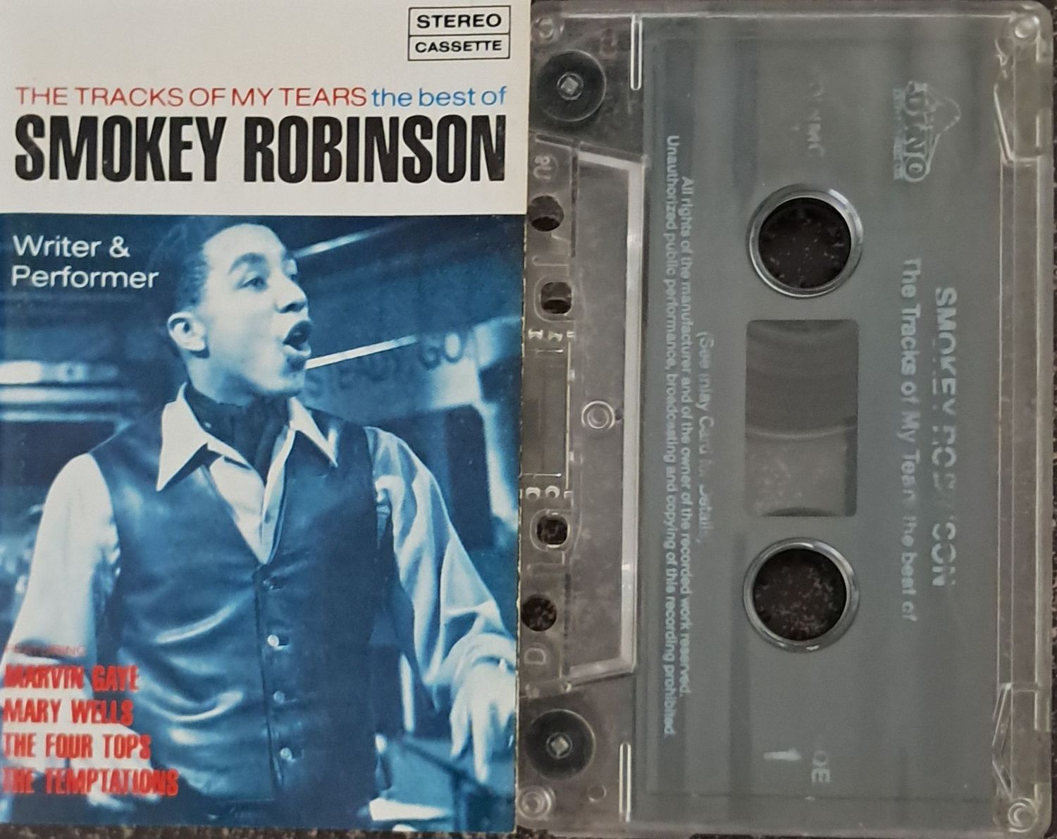 Smokey Robinson – The Tracks Of My Tears - The Best Of Smokey Robinson (Writer & Performer) (UK Pressing - 1990)