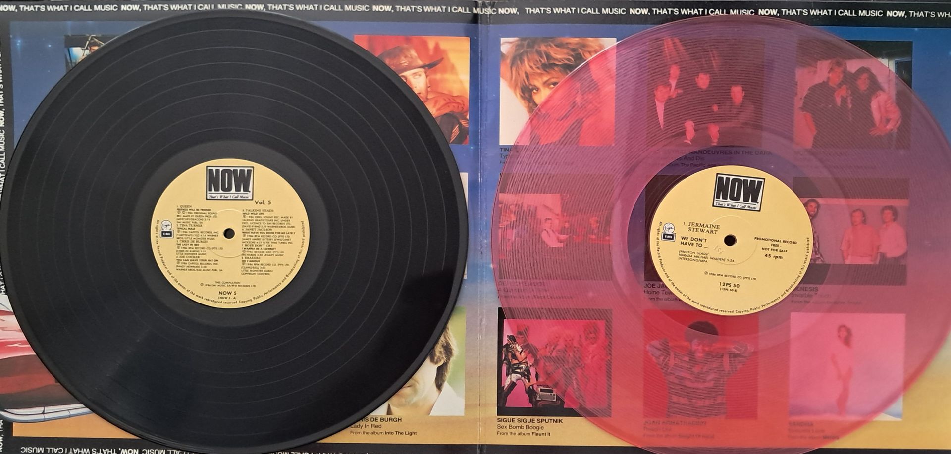 Various – Now That's What I Call Music 5 (1XLP +1X Pink Translucent 12