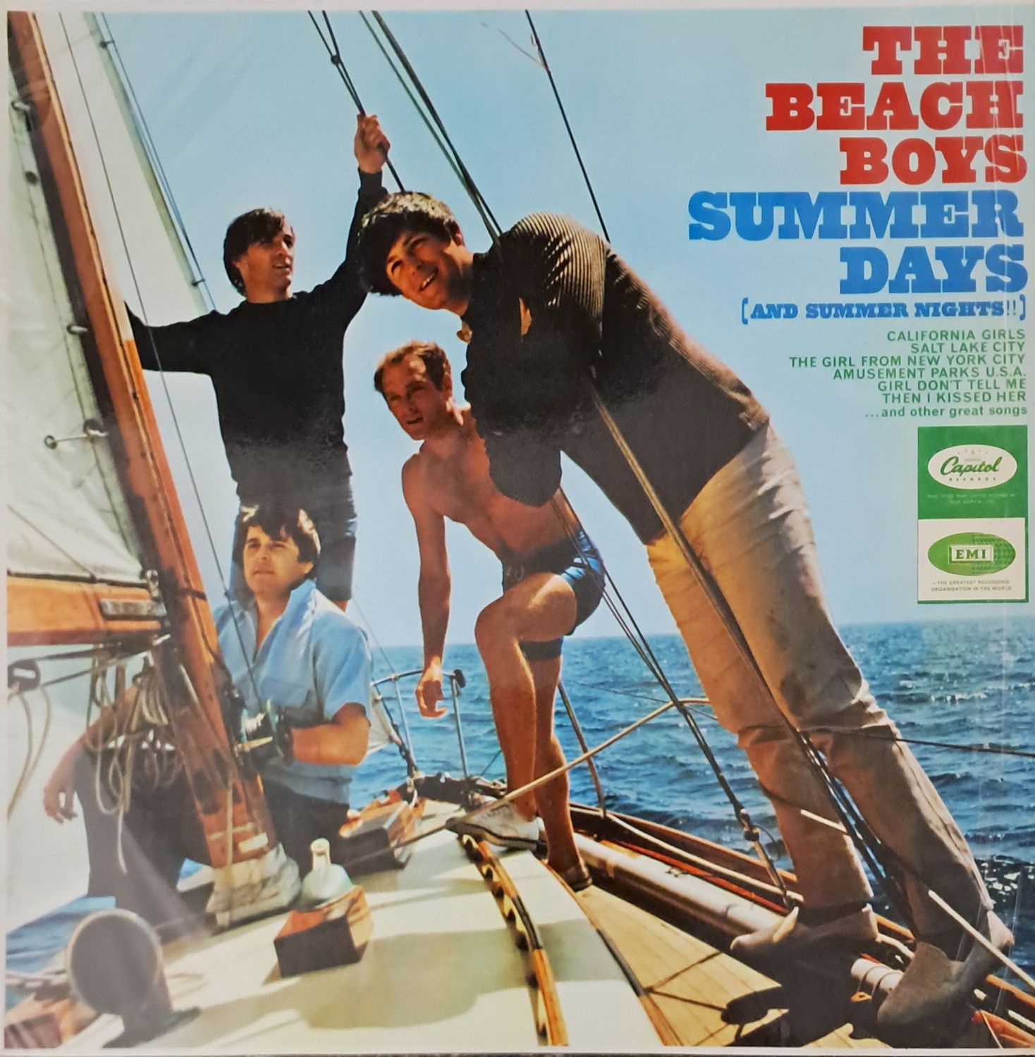 The Beach Boys – Summer Days (And Summer Nights!!) (Mono - 1965)