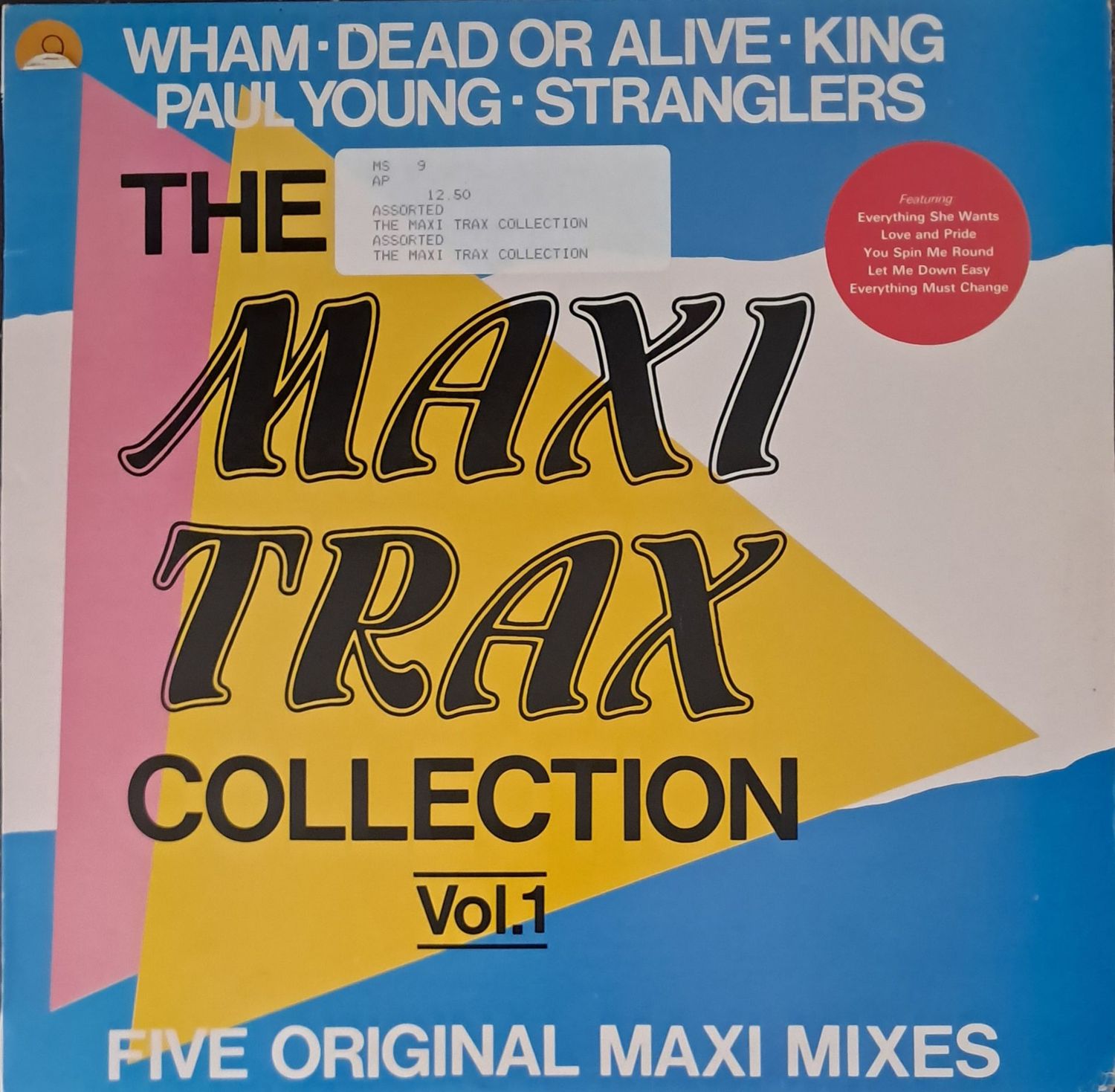 Various – The Maxi Trax Collection Vol. 1 (1985)
