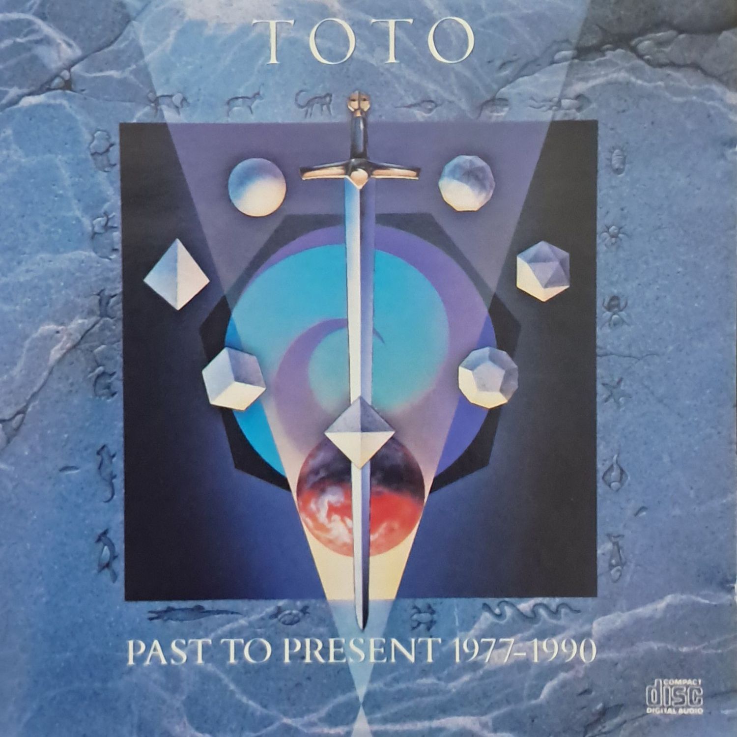 Toto – Past To Present 1977-1990 (CD - US Pressing - 1990)