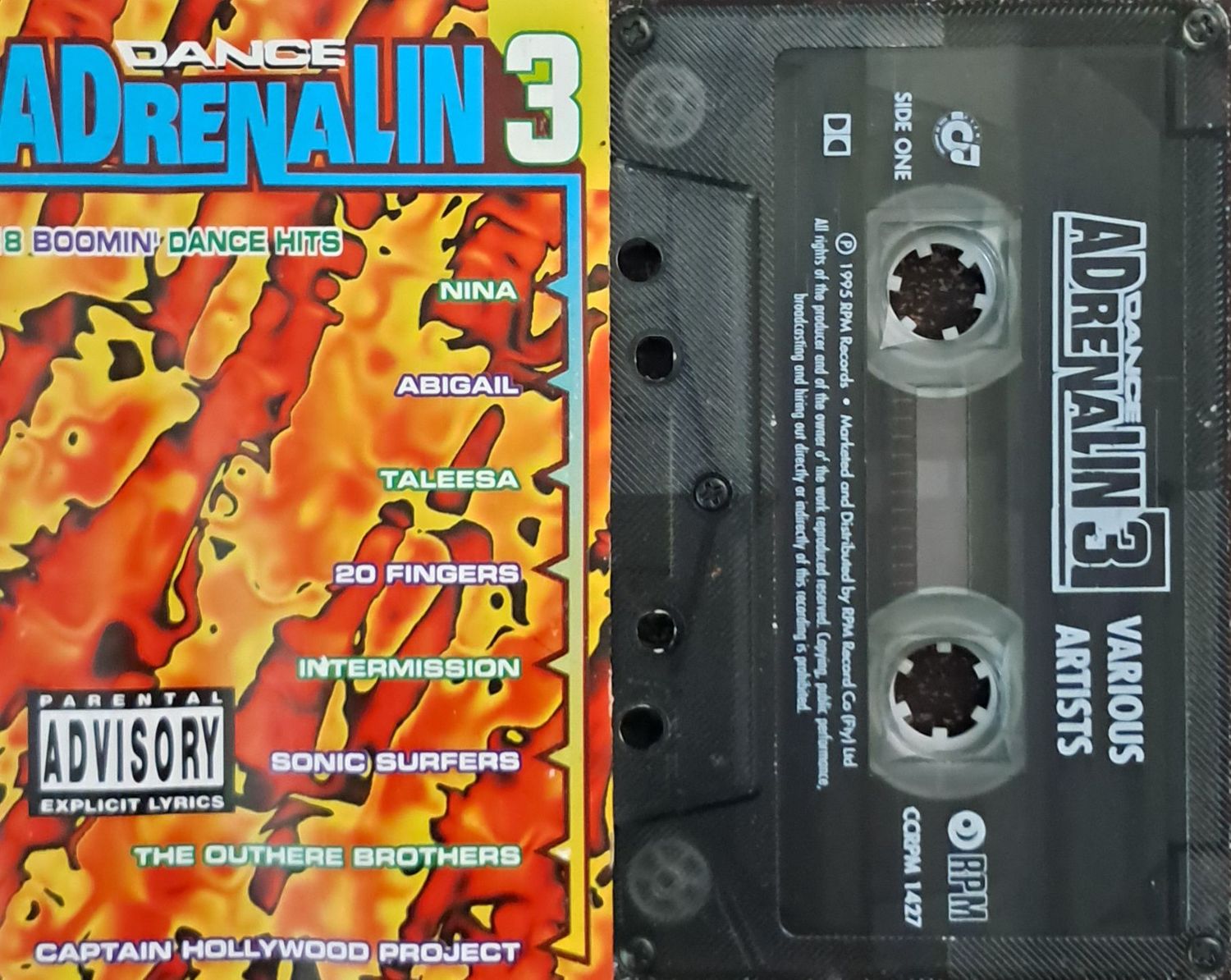 Various – Dance Adrenalin 3 (1995)