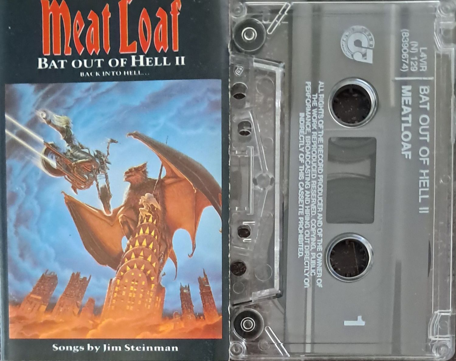 Meat Loaf – Bat Out Of Hell II: Back Into Hell (1993) Meat Loaf – Bat Out Of Hell II: Back Into Hell (1993)