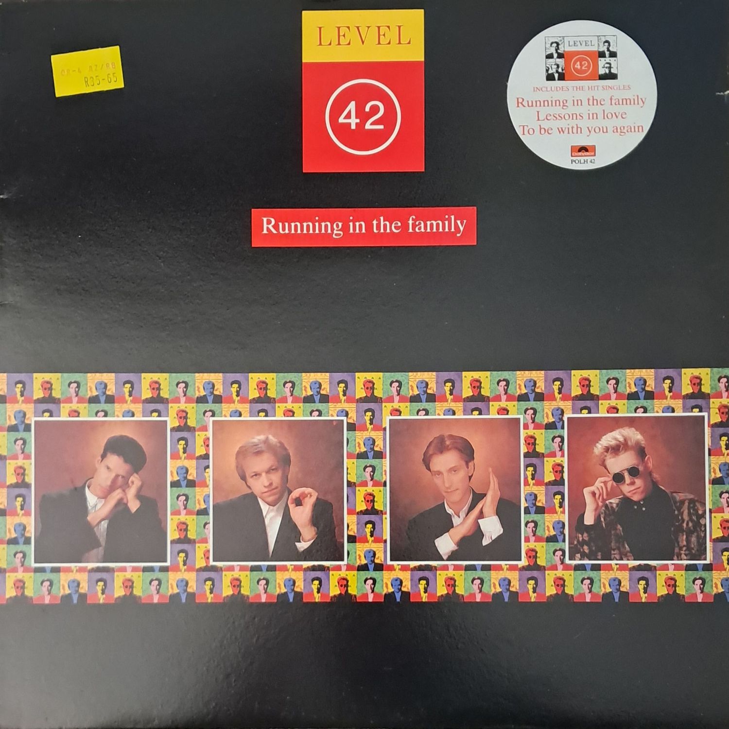 Level 42 – Running In The Family (UK Pressing - 1987) Level 42 – Running In The Family (UK Pressing - 1987)