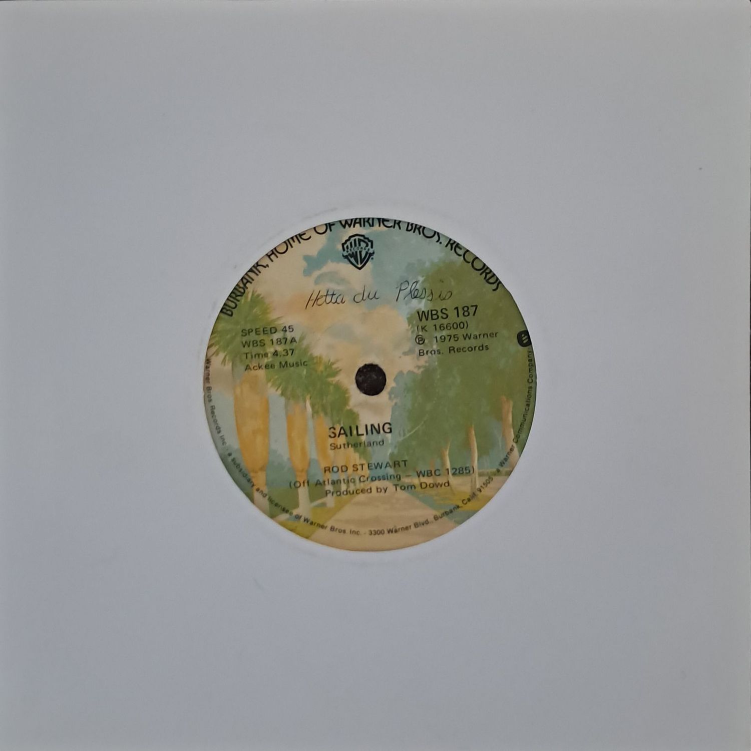 Rod Stewart – Sailing (7"Single - 1975)