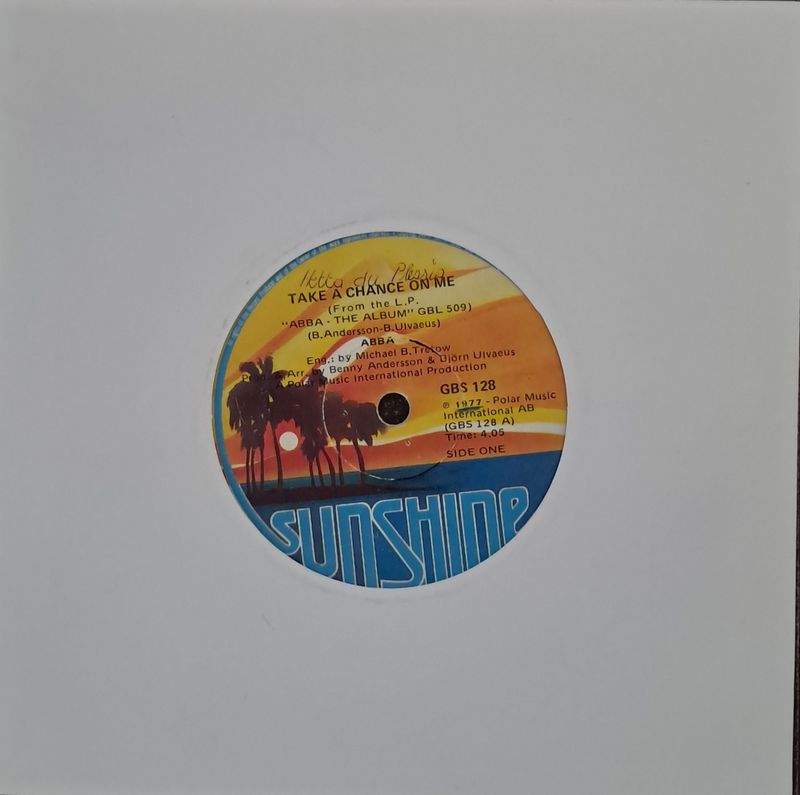 ABBA – Take A Chance On Me (7"Single - 1978)