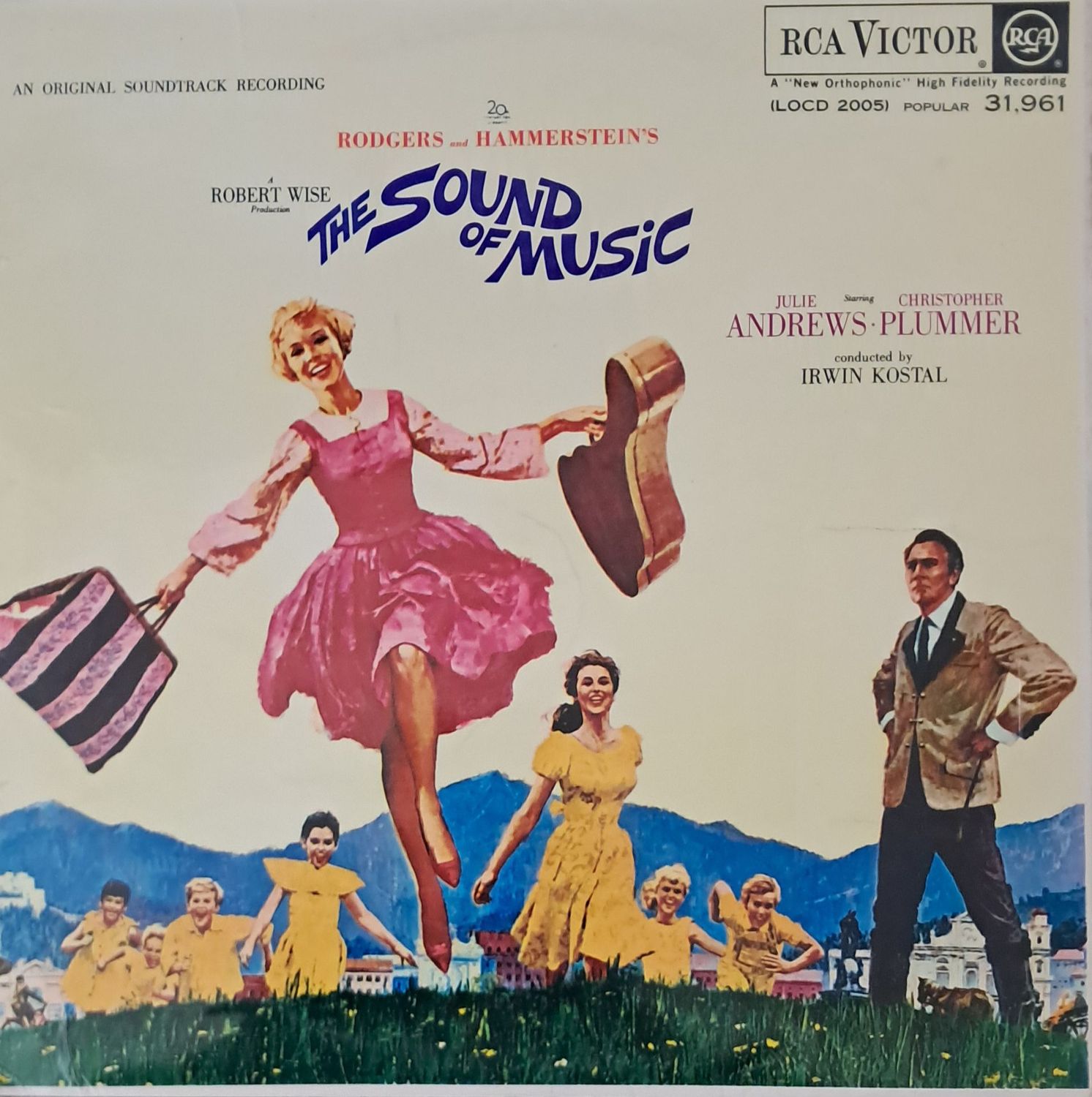 Rodgers And Hammerstein* / Julie Andrews, Christopher Plummer, Irwin Kostal – The Sound Of Music (An Original Soundtrack Recording) (1965) Rodgers And Hammerstein* / Julie Andrews, Christopher Plummer, Irwin Kostal – The Sound Of Music (An Original Soundtrack Recording) (1965)