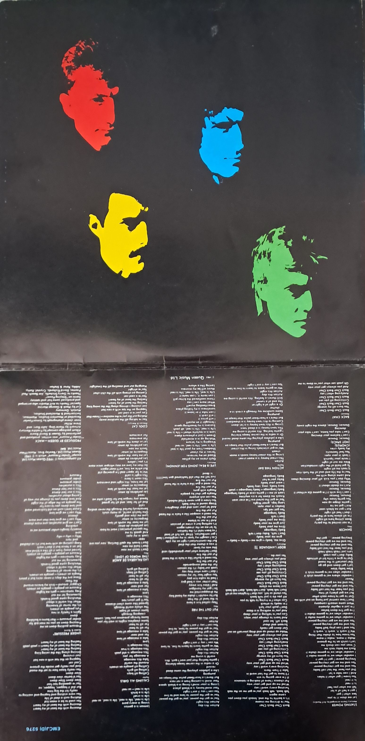Queen – Hot Space (1982 - Gatefold)