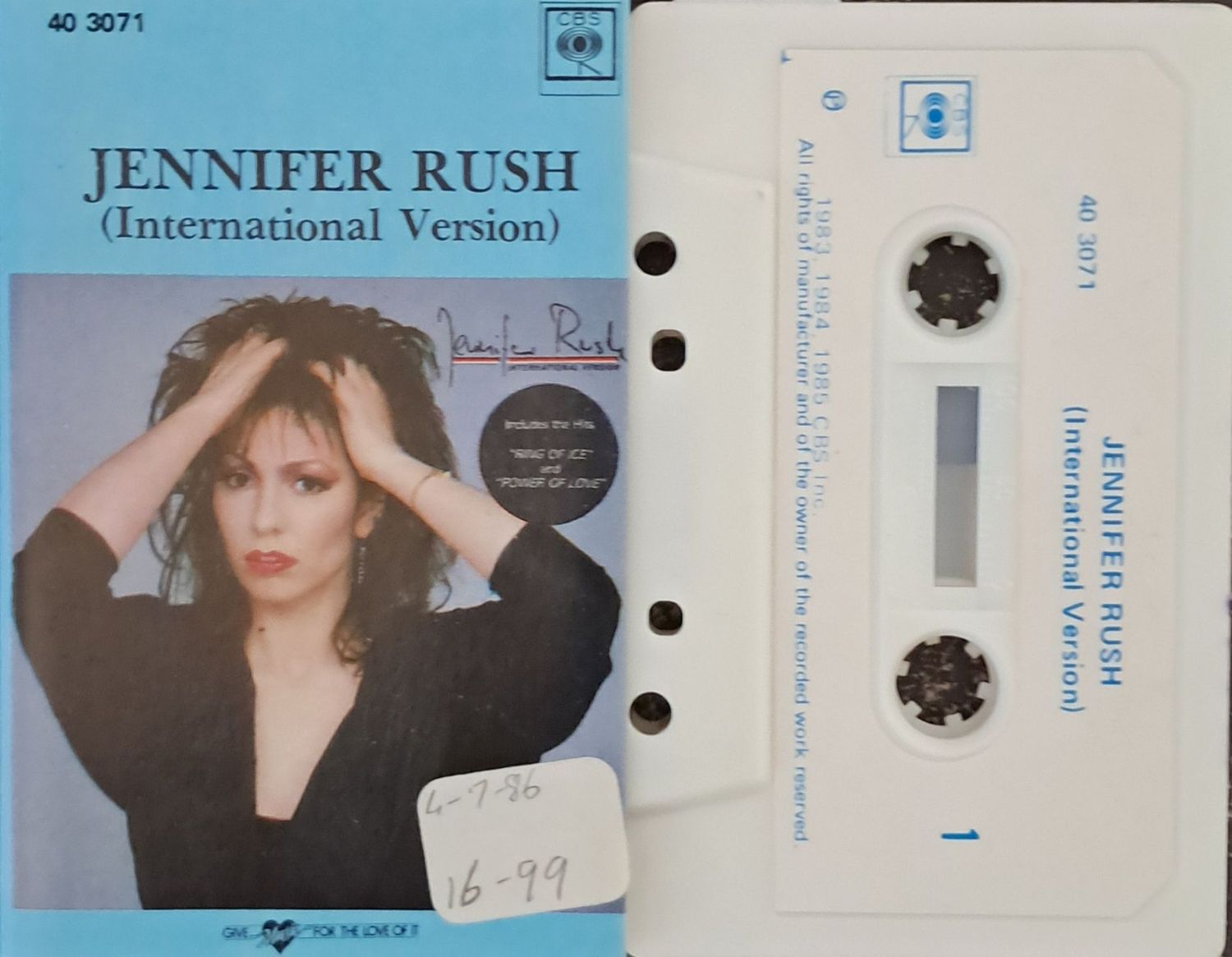 Jennifer Rush – Jennifer Rush (1984) Jennifer Rush – Jennifer Rush (1984)