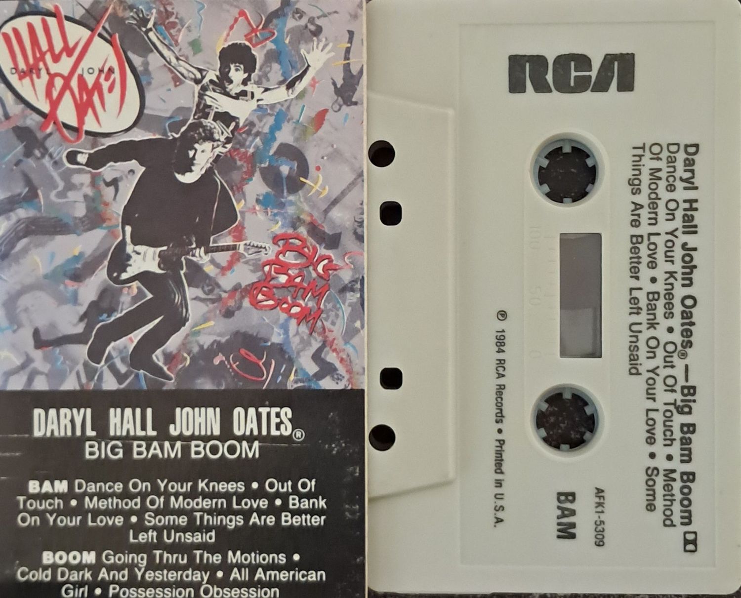 Daryl Hall & John Oates – Big Bam Boom (US Pressing - 1984) Daryl Hall & John Oates – Big Bam Boom (US Pressing - 1984)