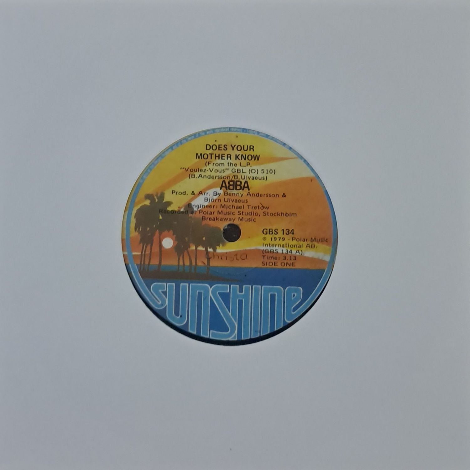 ABBA – Does Your Mother Know (7 ABBA – Does Your Mother Know (7"Single - 1979)