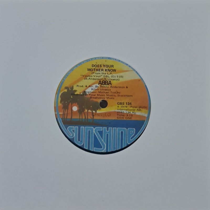 ABBA – Does Your Mother Know (7"Single - 1979)