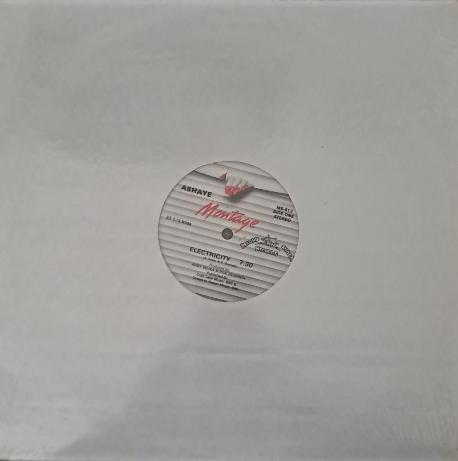 Ashaye – Electricity (12 Ashaye – Electricity (12"Maxi - US Pressing - 33RPM - 1983)