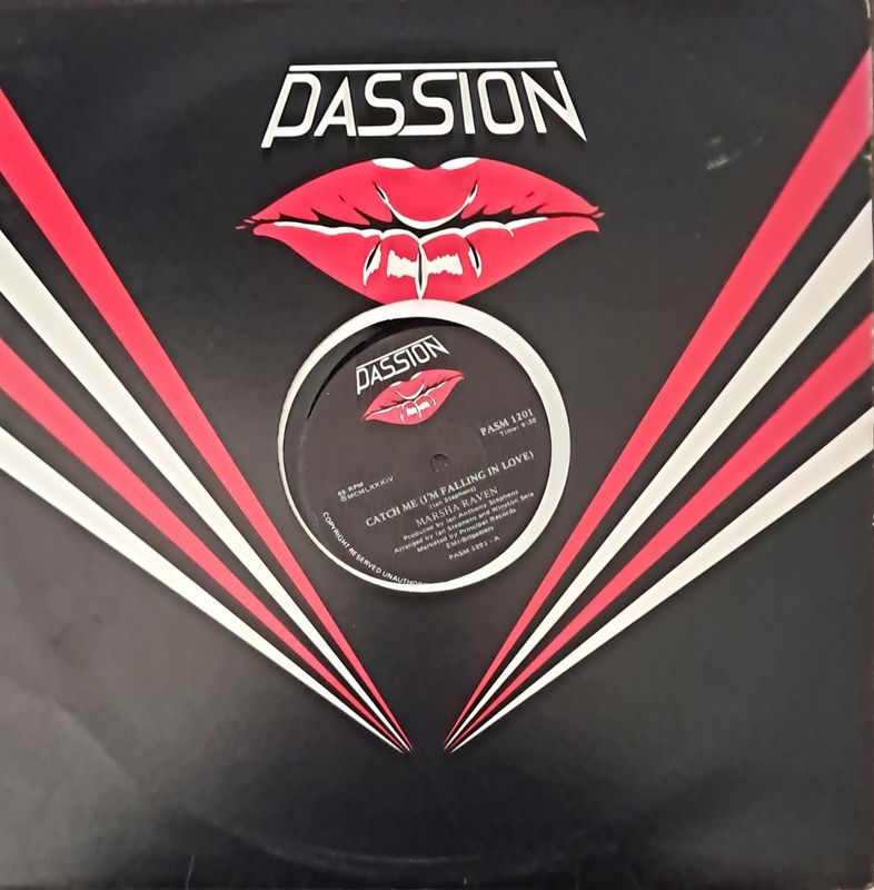 Marsha Raven – Catch Me (I'm Falling In Love) (12"Maxi - 45RPM - 1984)