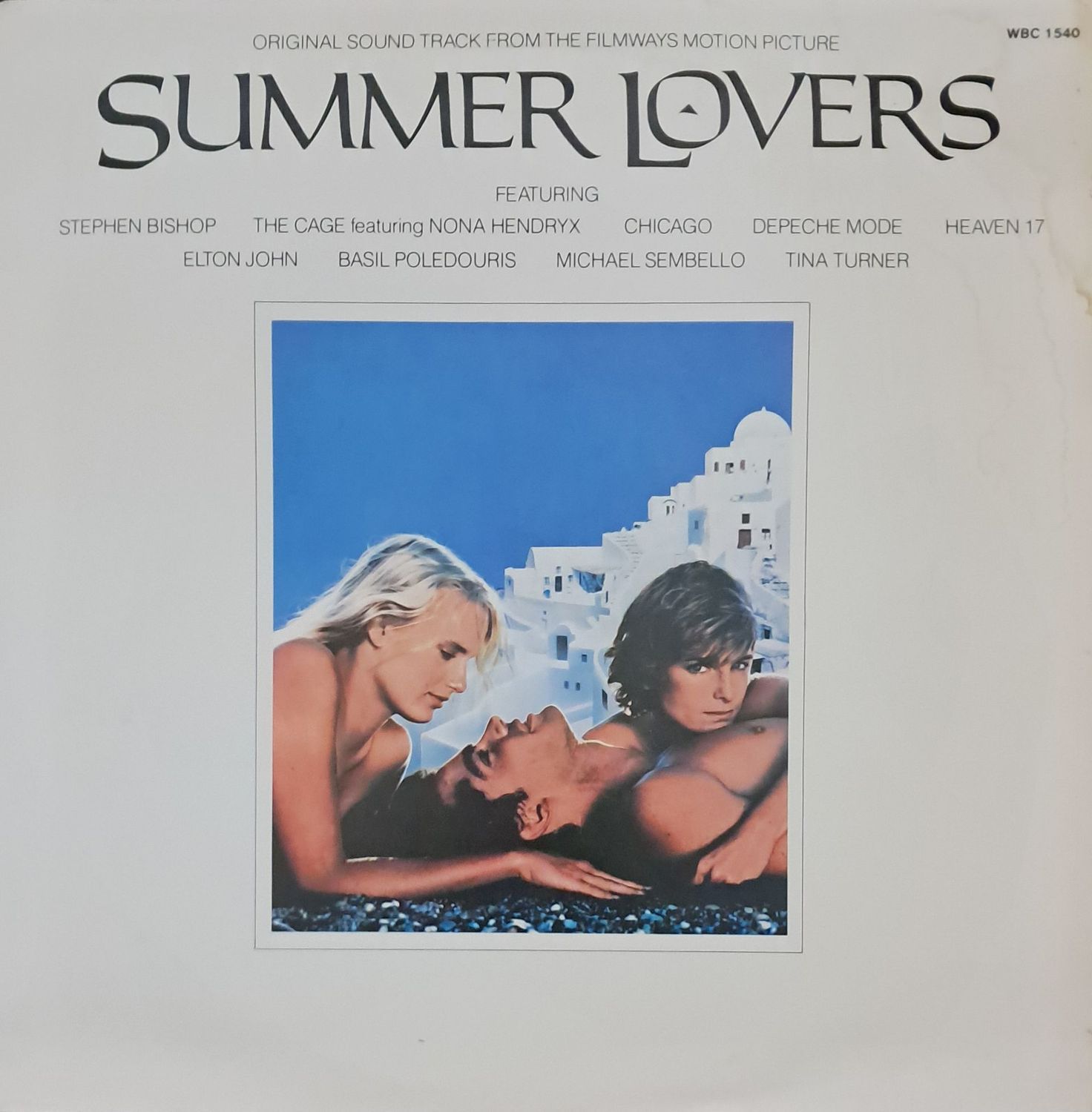 Various – Summer Lovers (Original Sound Track From The Filmways Motion Picture) (1982)