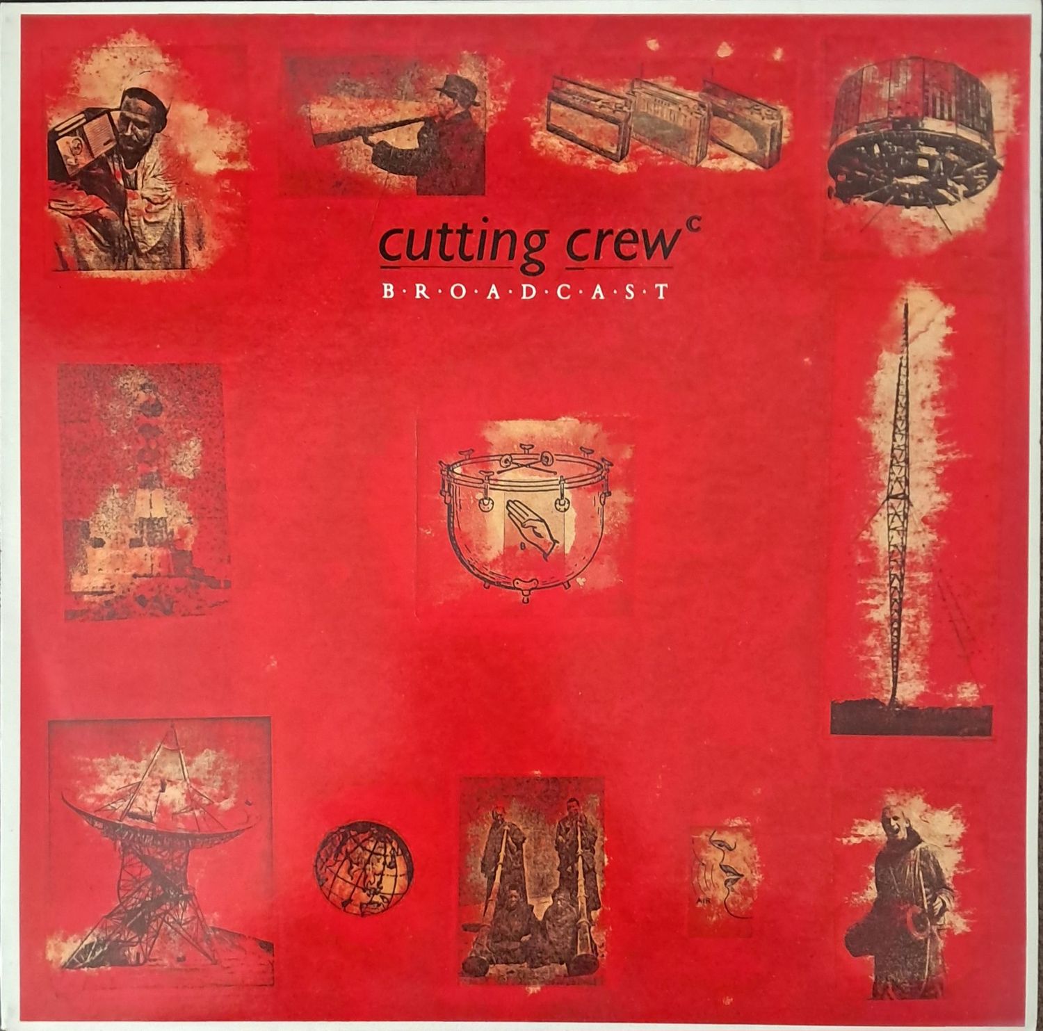 Cutting Crew – Broadcast (UK Pressing - 1986)