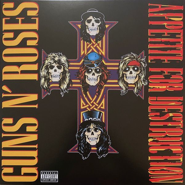 Guns N' Roses – Appetite For Destruction (Europe Pressing - 180G - Reissue - 2015 - Sealed)