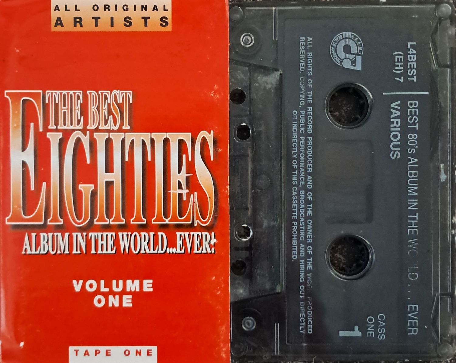 Various – The Best Eighties Album In The World...Ever! ( Volume One - Tape One - 1998) Various – The Best Eighties Album In The World...Ever! ( Volume One - Tape One - 1998)