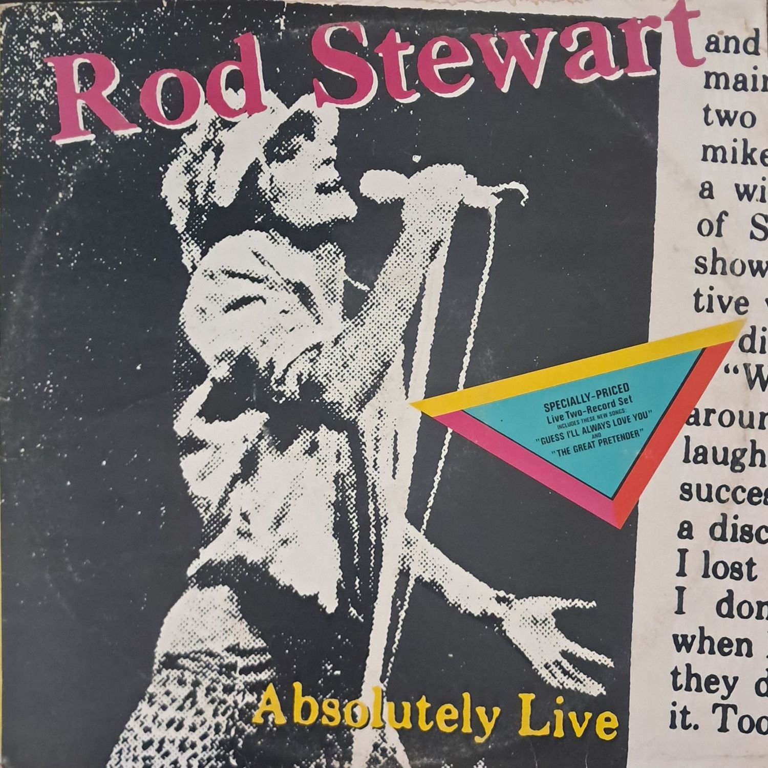 Rod Stewart – Absolutely Live (2 X Vinyl - 1982) Rod Stewart – Absolutely Live (2 X Vinyl - 1982)
