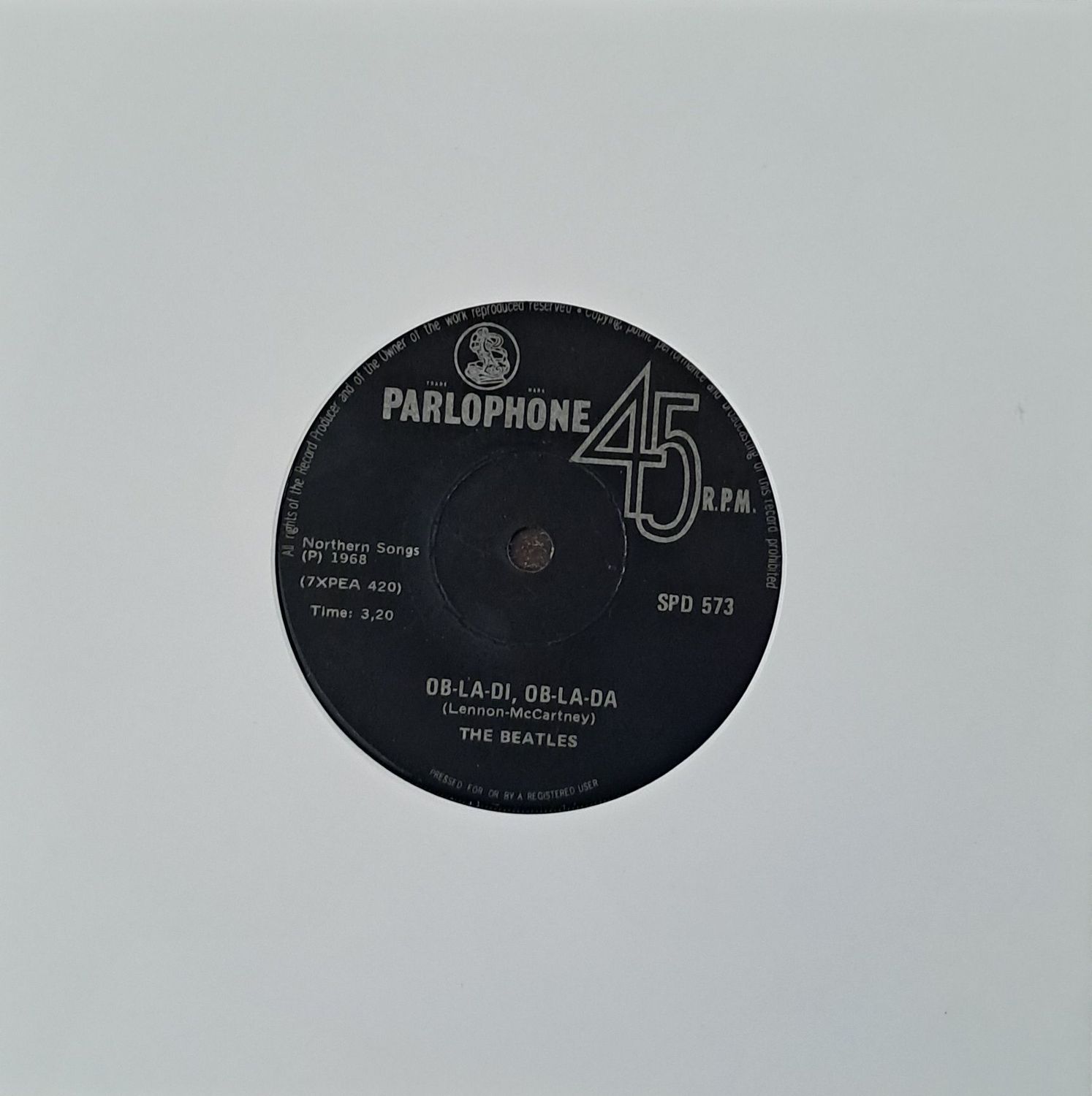 The Beatles – Ob-La-Di, Ob-La Da (7 The Beatles – Ob-La-Di, Ob-La Da (7"Single - 1971)