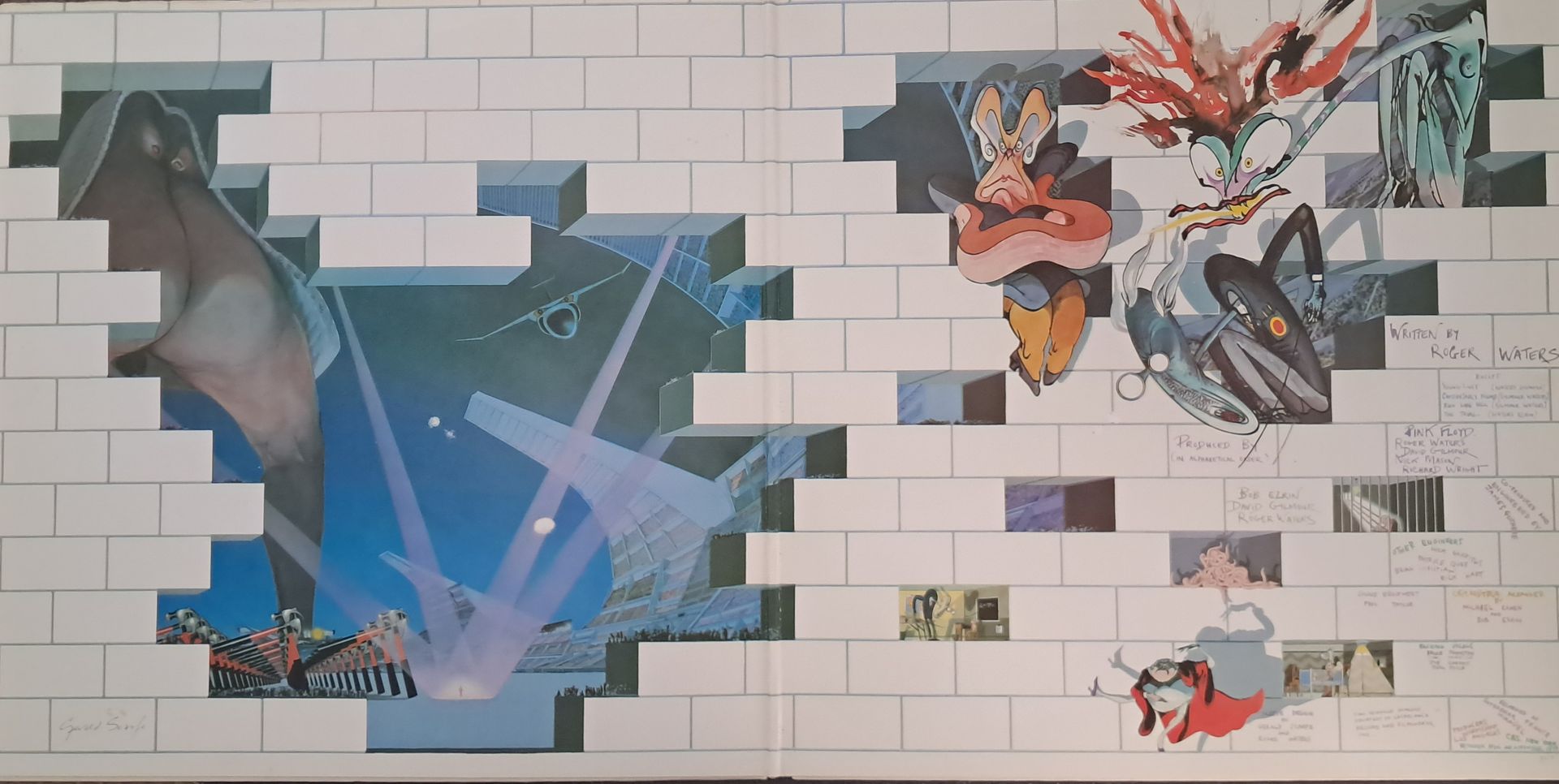 Pink Floyd – The Wall (2 X Vinyl - Early TML-M Mastering Lab US Pressing - 1979 - Gatefold)