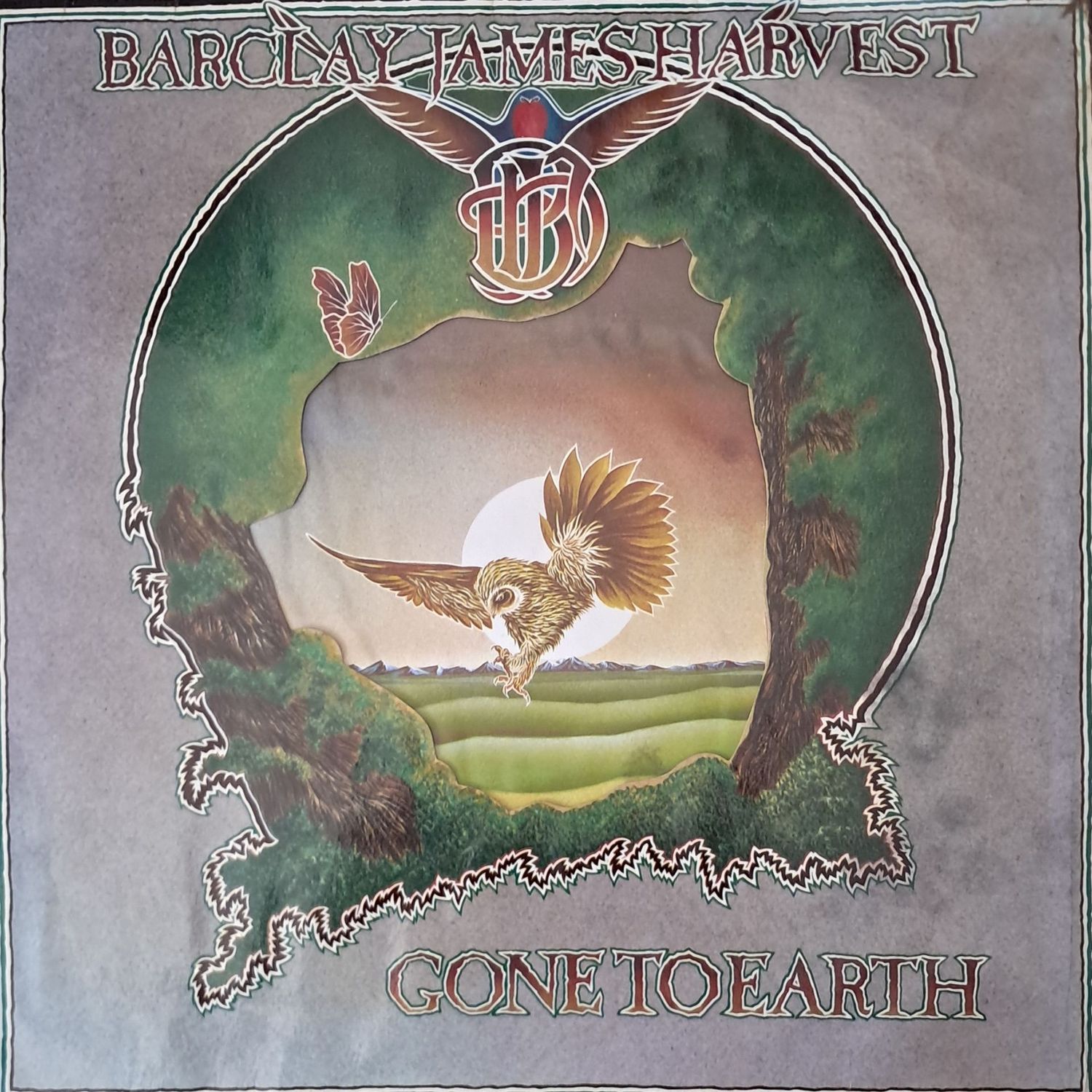 Barclay James Harvest – Gone To Earth (Germany Pressing - Die Cut Cover - 1977) Barclay James Harvest – Gone To Earth (Germany Pressing - Die Cut Cover - 1977)