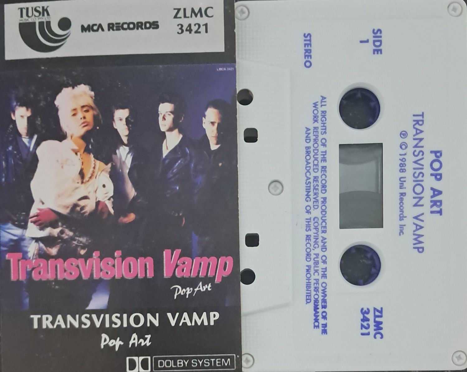 Transvision Vamp – Pop Art (1988) Transvision Vamp – Pop Art (1988)