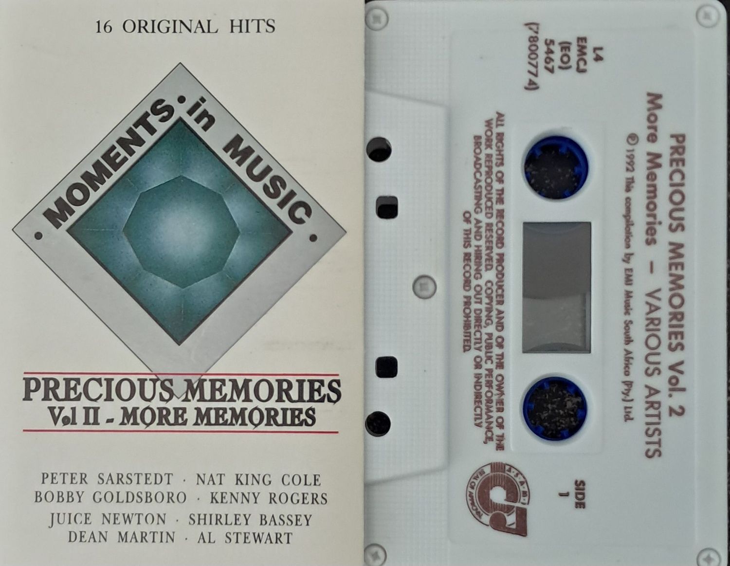 Various – Precious Memories Vol II - More Memories (1992) Various – Precious Memories Vol II - More Memories (1992)