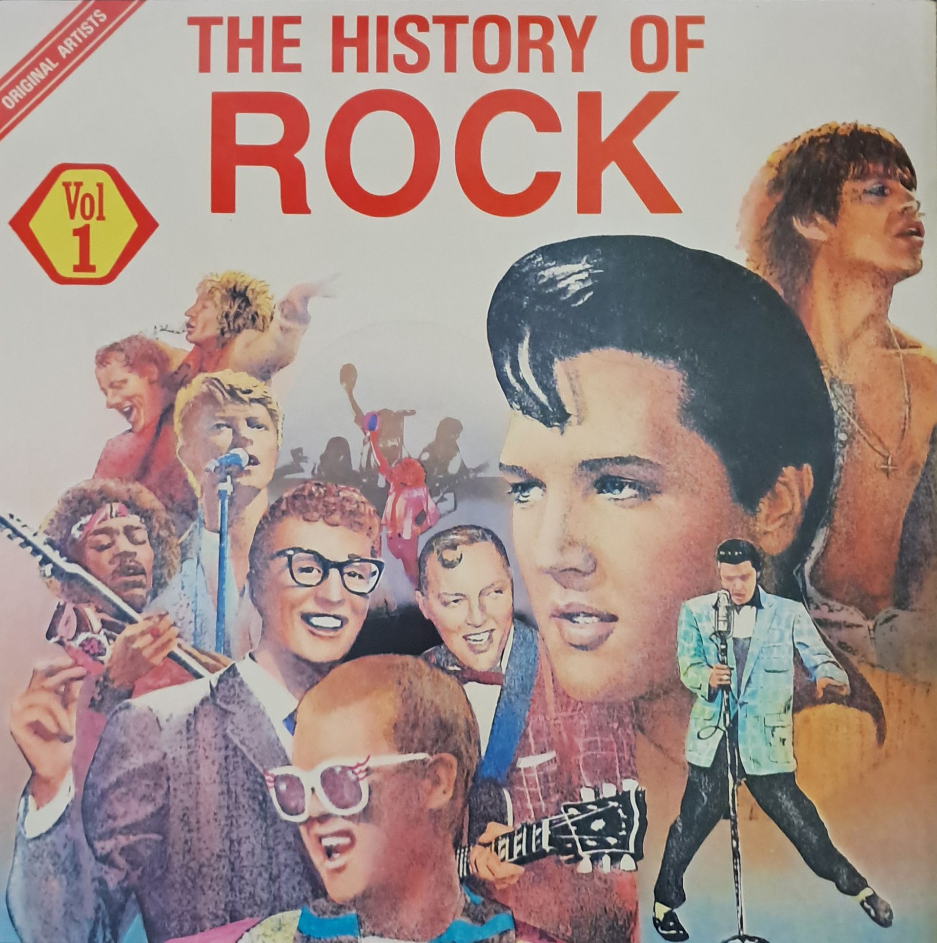 Various – The History Of Rock - Vol 1 - 10 Complete Series (1986 - 1987)