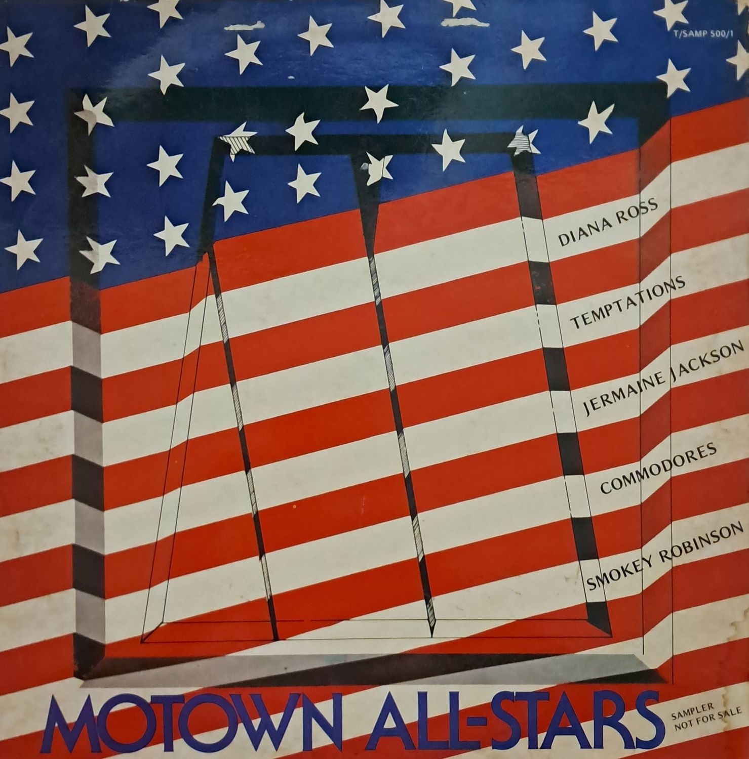 Various - Motown All-Stars ( Promotional/Sample Pressing - Labels Marked Various - Motown All-Stars ( Promotional/Sample Pressing - Labels Marked "Sample Not For Sale" - 1980)