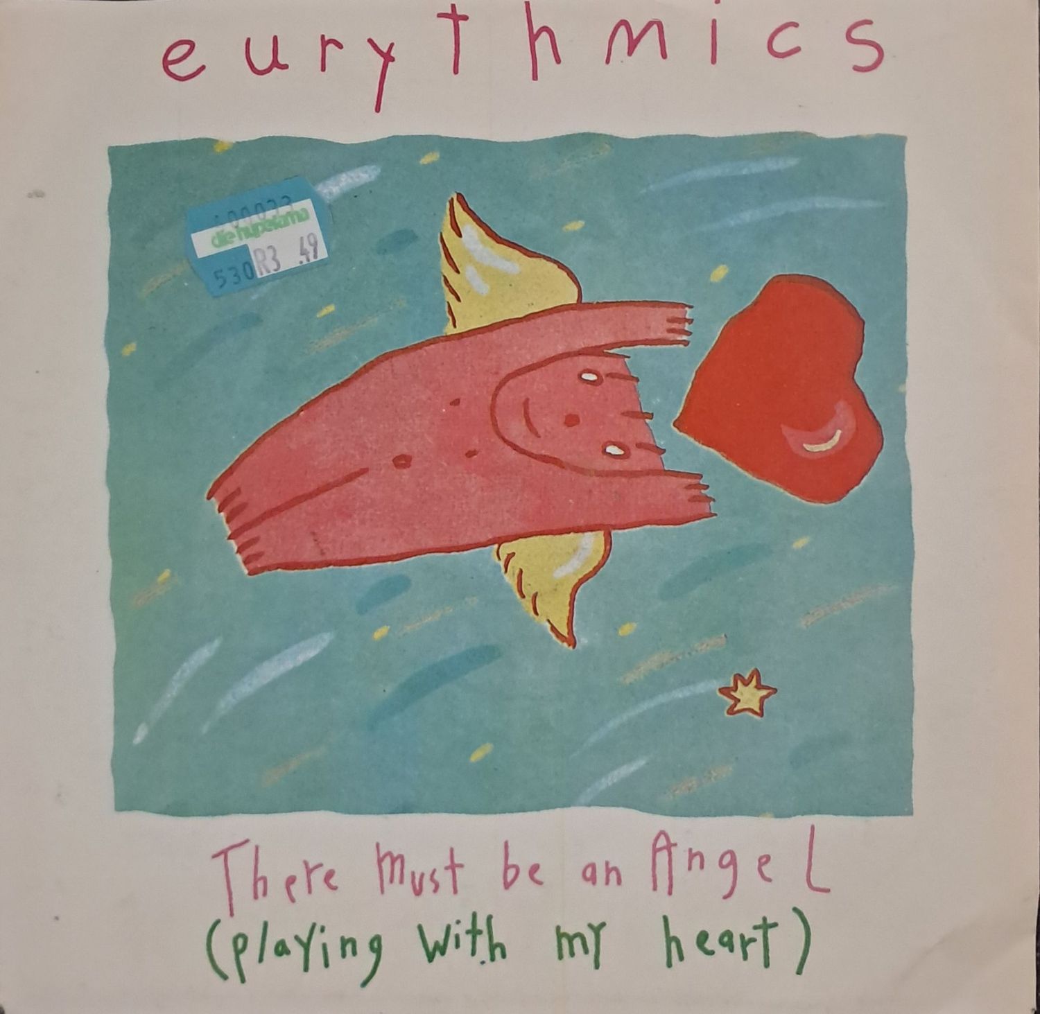 Eurythmics – There Must Be An Angel (Playing With My Heart) (7 Eurythmics – There Must Be An Angel (Playing With My Heart) (7"Single - 1985)