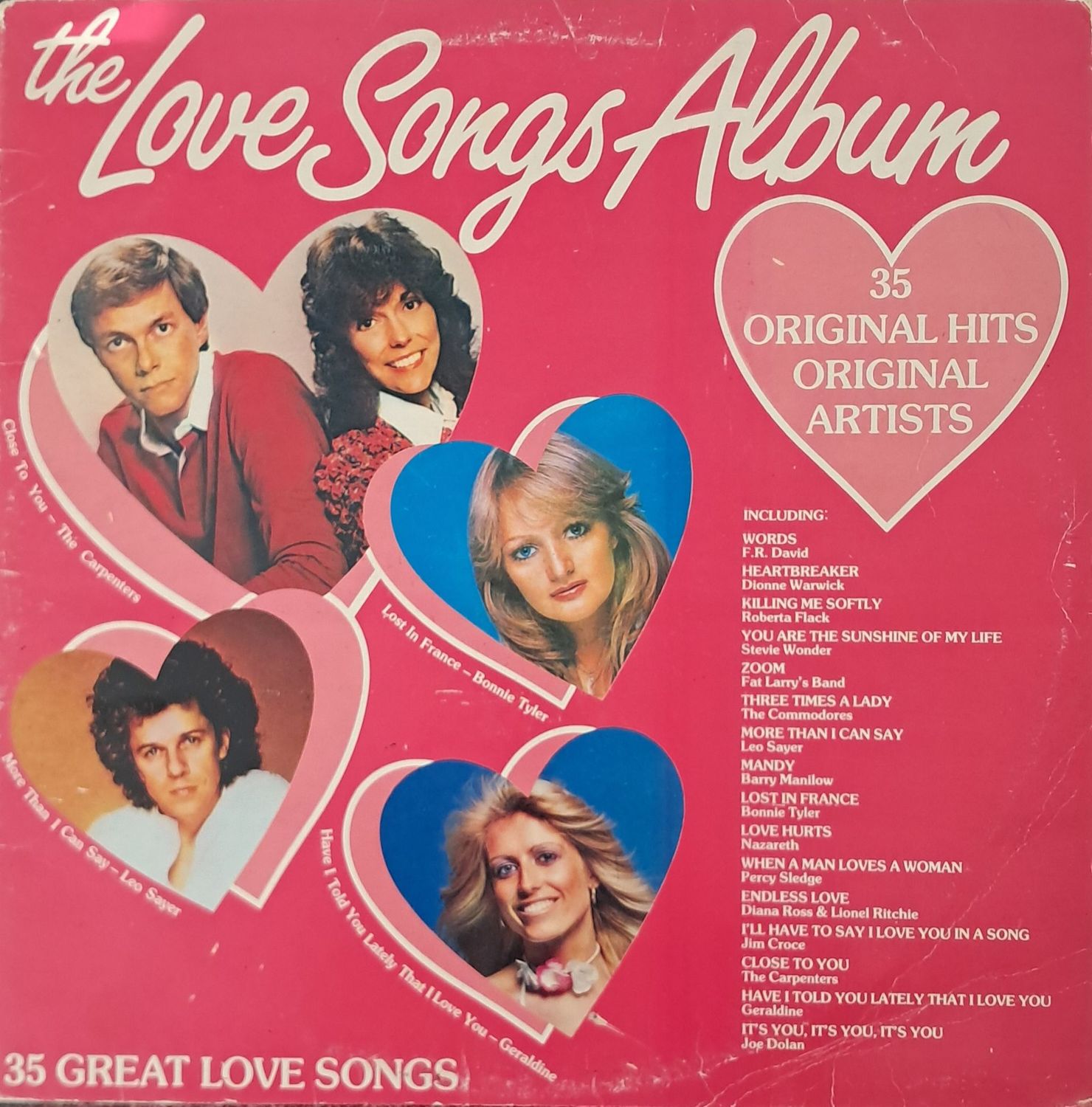 Various – The Love Songs Album (2 x Vinyl - 1983 - Gatefold) Various – The Love Songs Album (2 x Vinyl - 1983 - Gatefold)