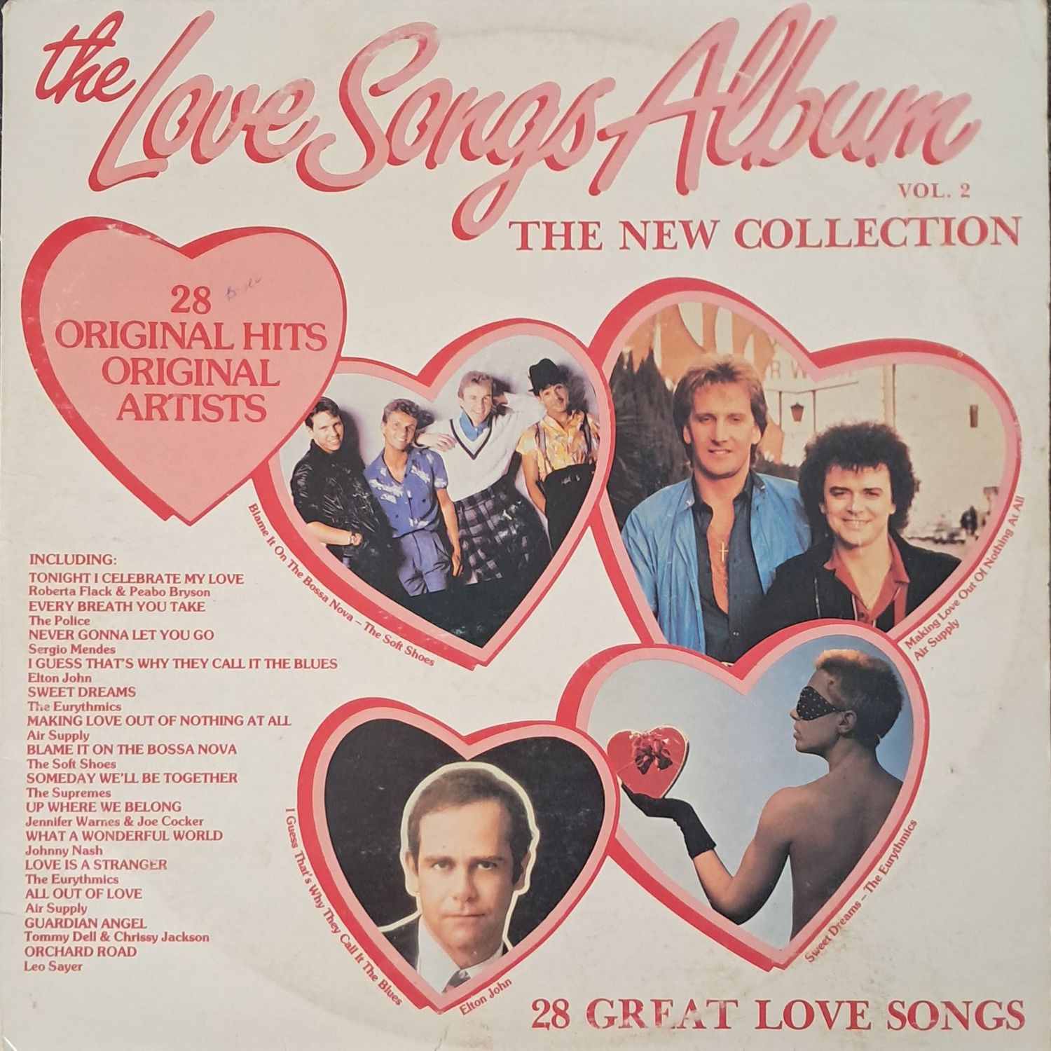 Various – The Love Songs Album Vol.2 (2 x Vinyl - 1984 - Gatefold)