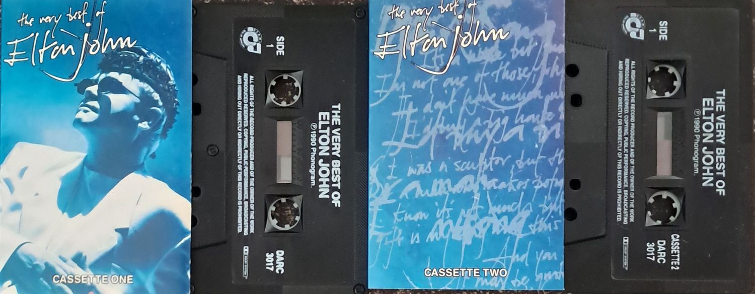 Elton John – The Very Best Of Elton John (2 x Cassette - 1990)