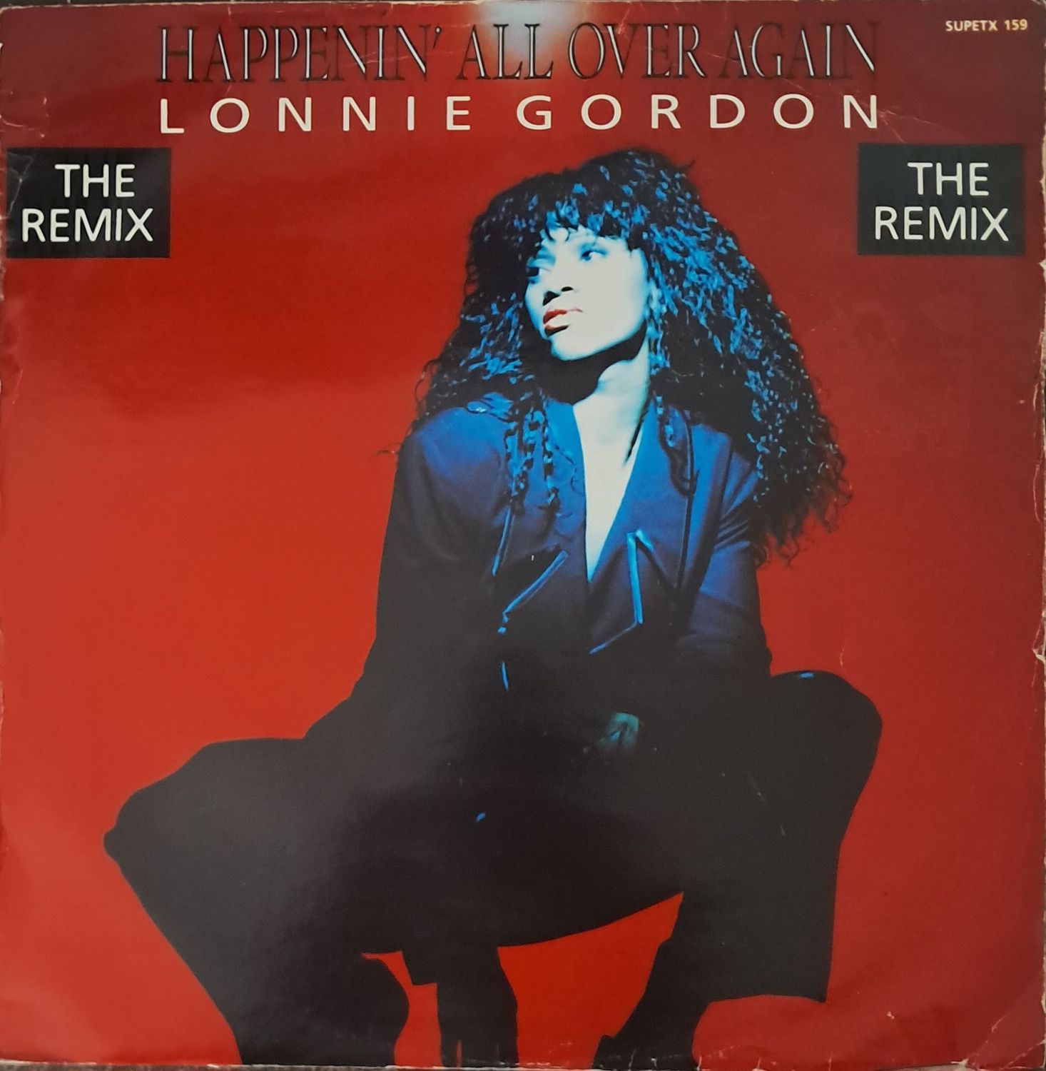Lonnie Gordon – Happenin' All Over Again (The Remix) (12"Maxi - UK Pressing - 45RPM - 1990)