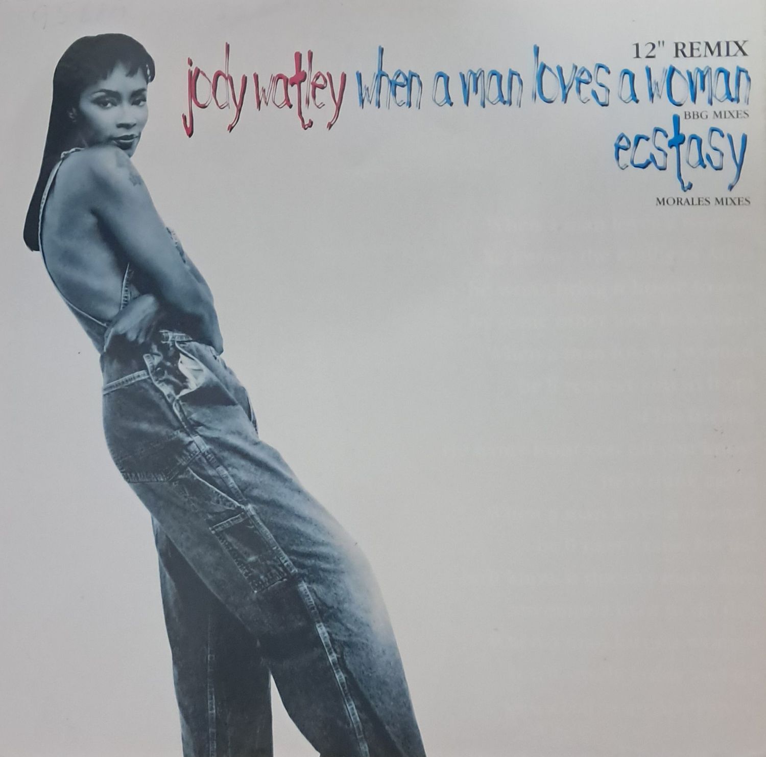 Jody Watley – When A Man Loves A Woman / Ecstasy (12 Jody Watley – When A Man Loves A Woman / Ecstasy (12"Maxi - UK Pressing - 33RPM - 1994)