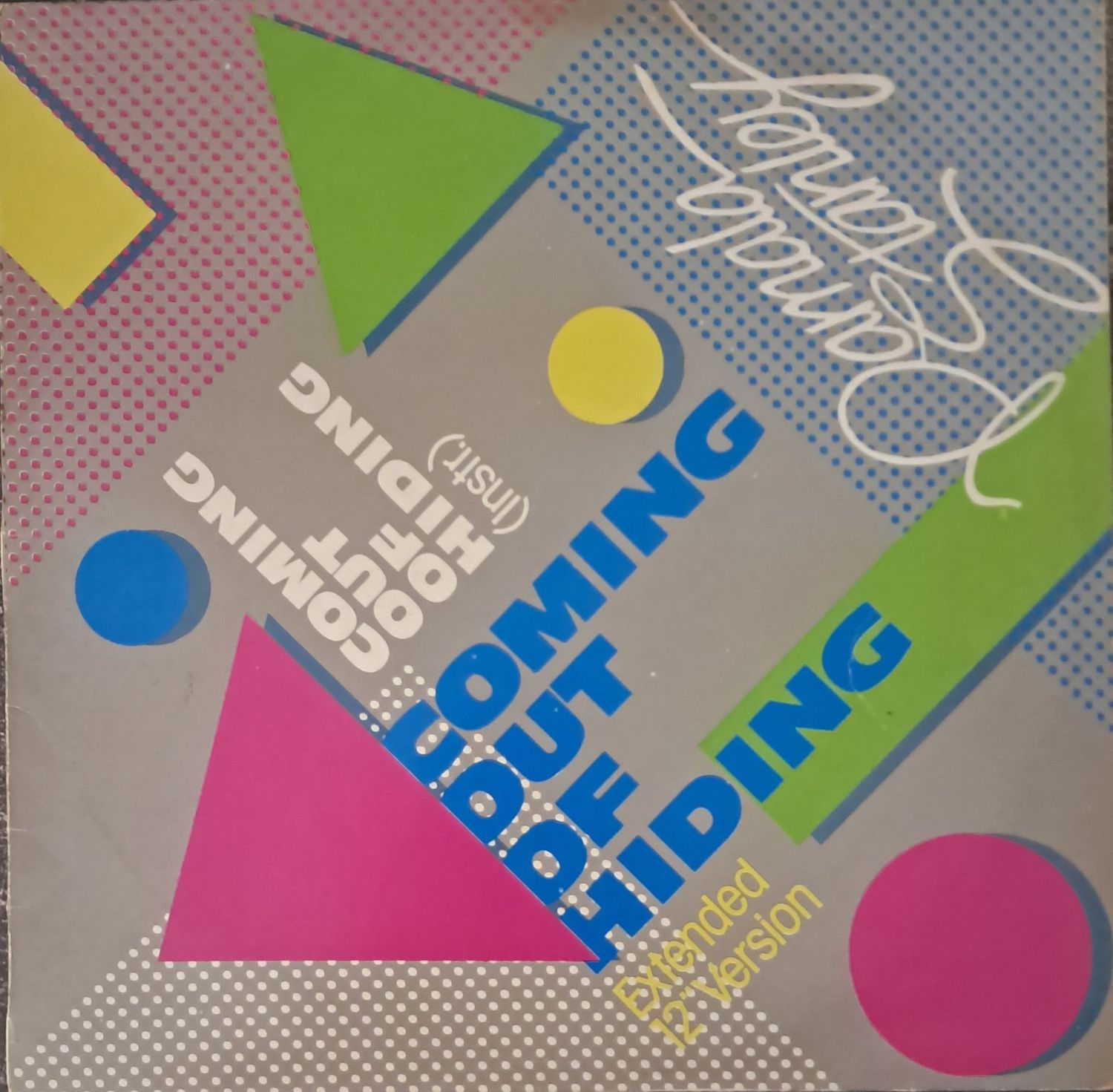Pamala Stanley – Coming Out Of Hiding (12 Pamala Stanley – Coming Out Of Hiding (12"Maxi - 45RPM - 1984)
