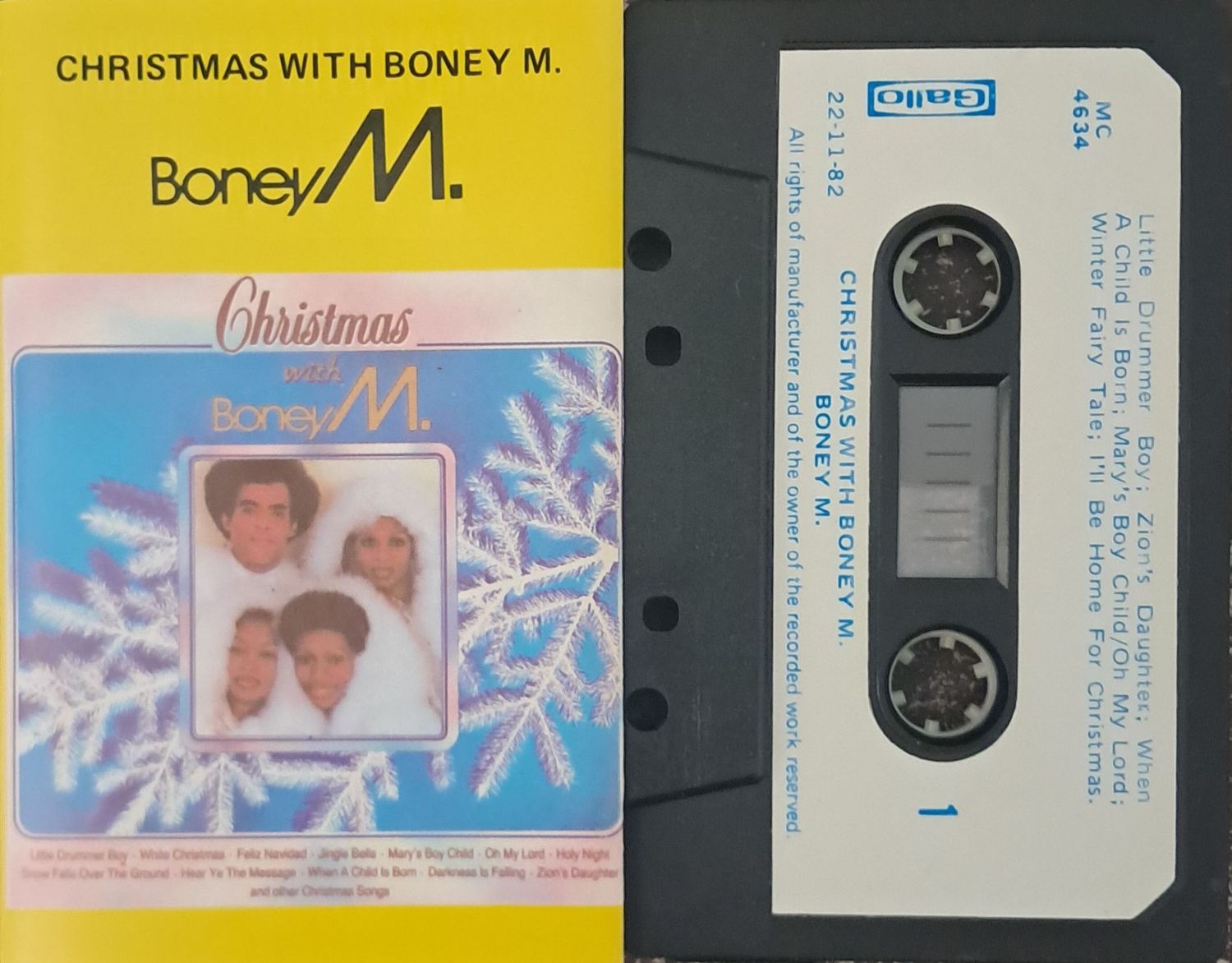 Boney M. – Christmas With Boney M. (1982) Boney M. – Christmas With Boney M. (1982)