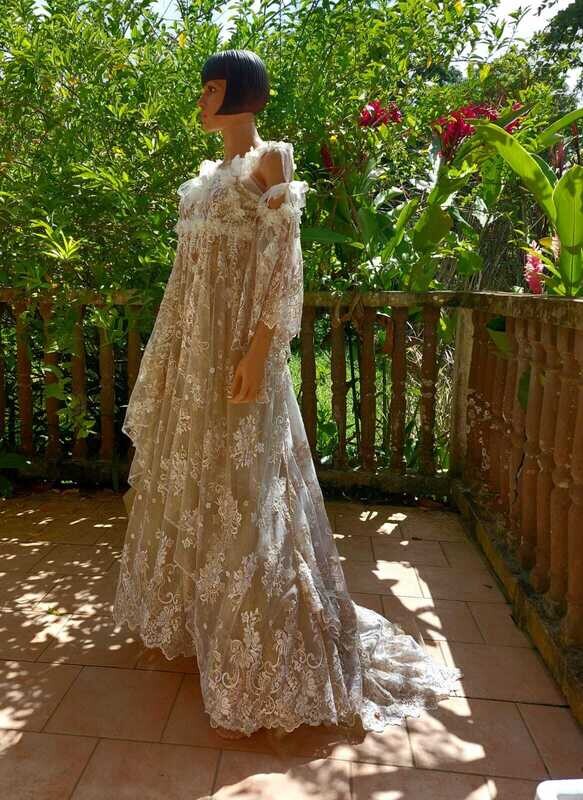 ​JESS 123 : ROBE DE MARIEE STYLE EMPIRE