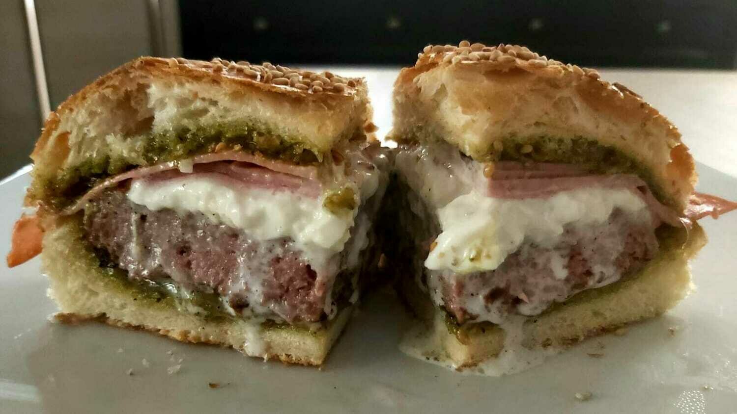 Hamburger Pistacchioso