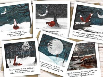 Watercolour Greeting Card Set of 6 Designs Watercolour Greeting Card Set of 6 Designs